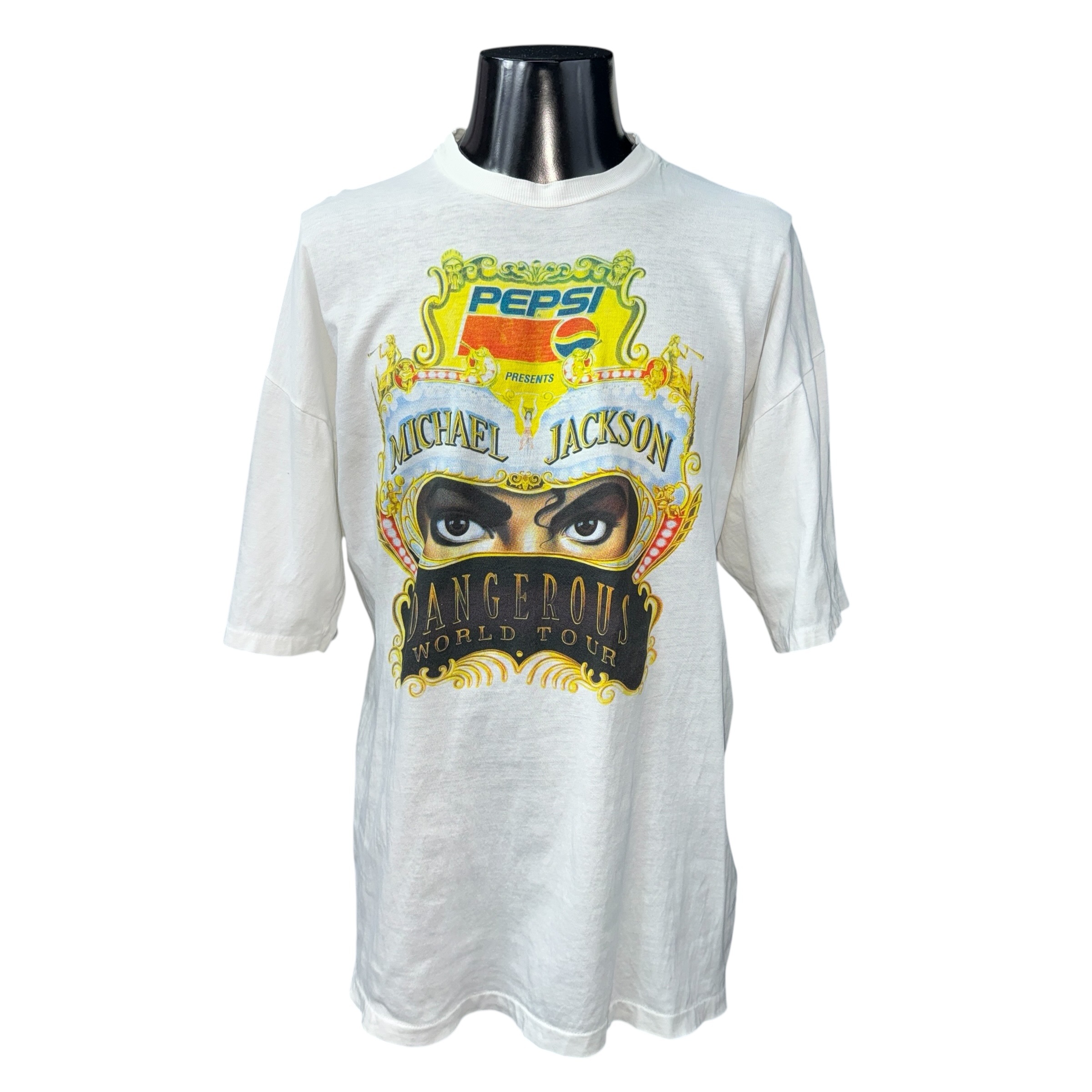 【MICHAEL JACKSON】マイケルジャクソン “Dangerous world Tour” PEPSI PRESENTS 90’s Vintage Tシャツ