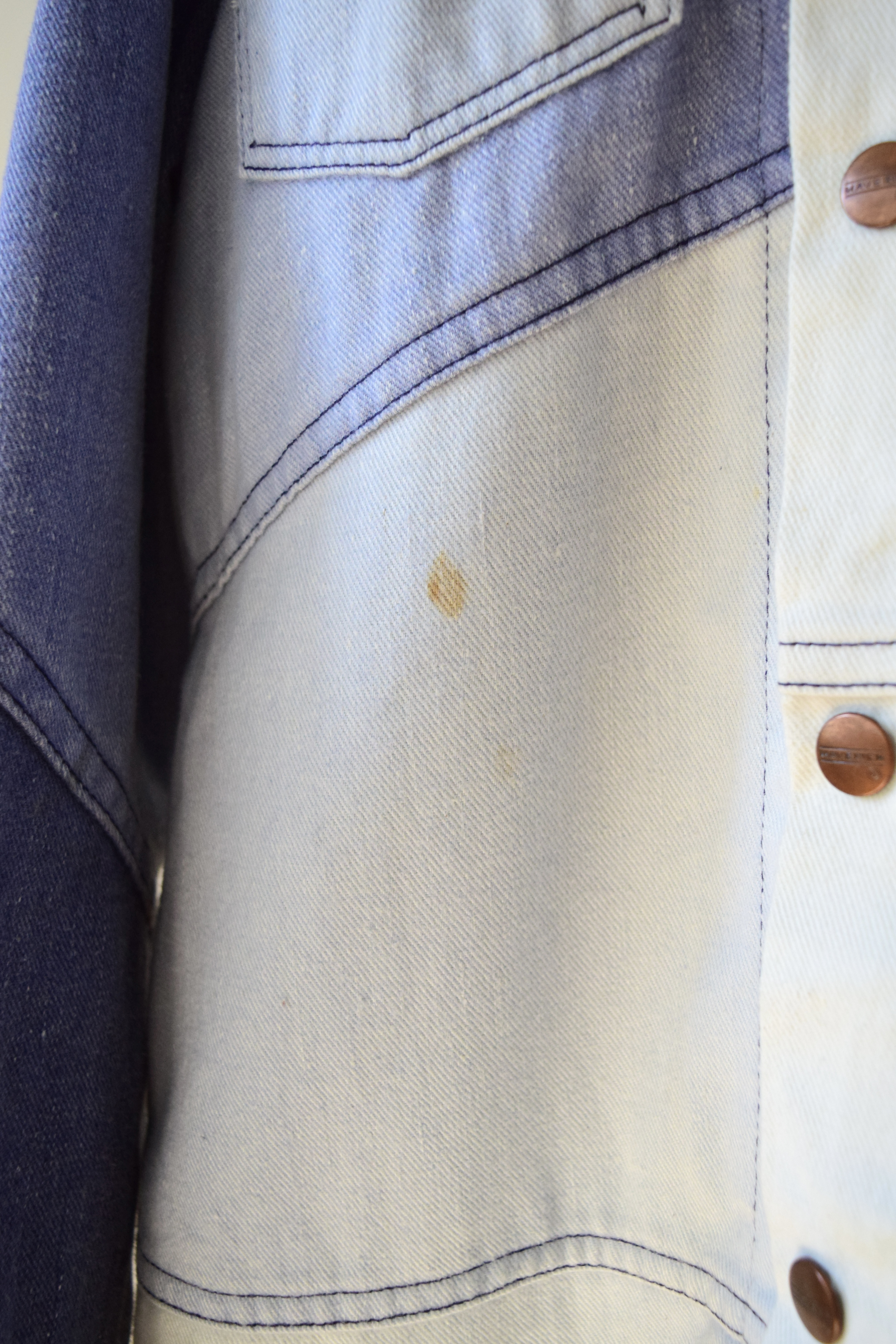 〜1970s MAVERICK Patchwork western shirt の画像 13