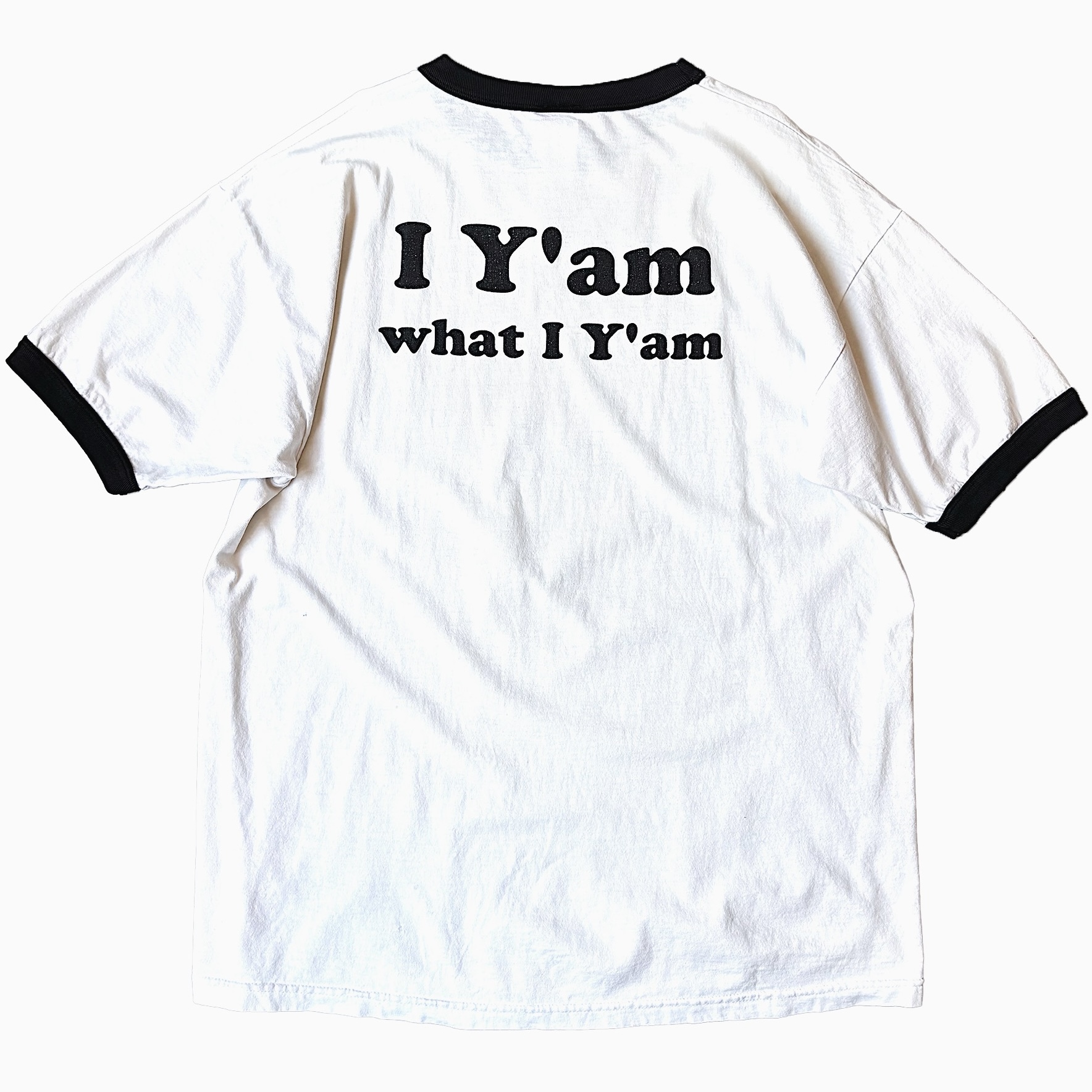 Y2K【POPEYE】"I Y'am what I Y'am" Ringer T-shirt の画像 2