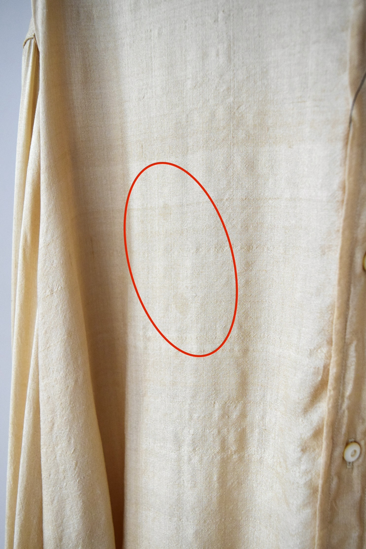 〜1920s Antique silk shirt の画像 5