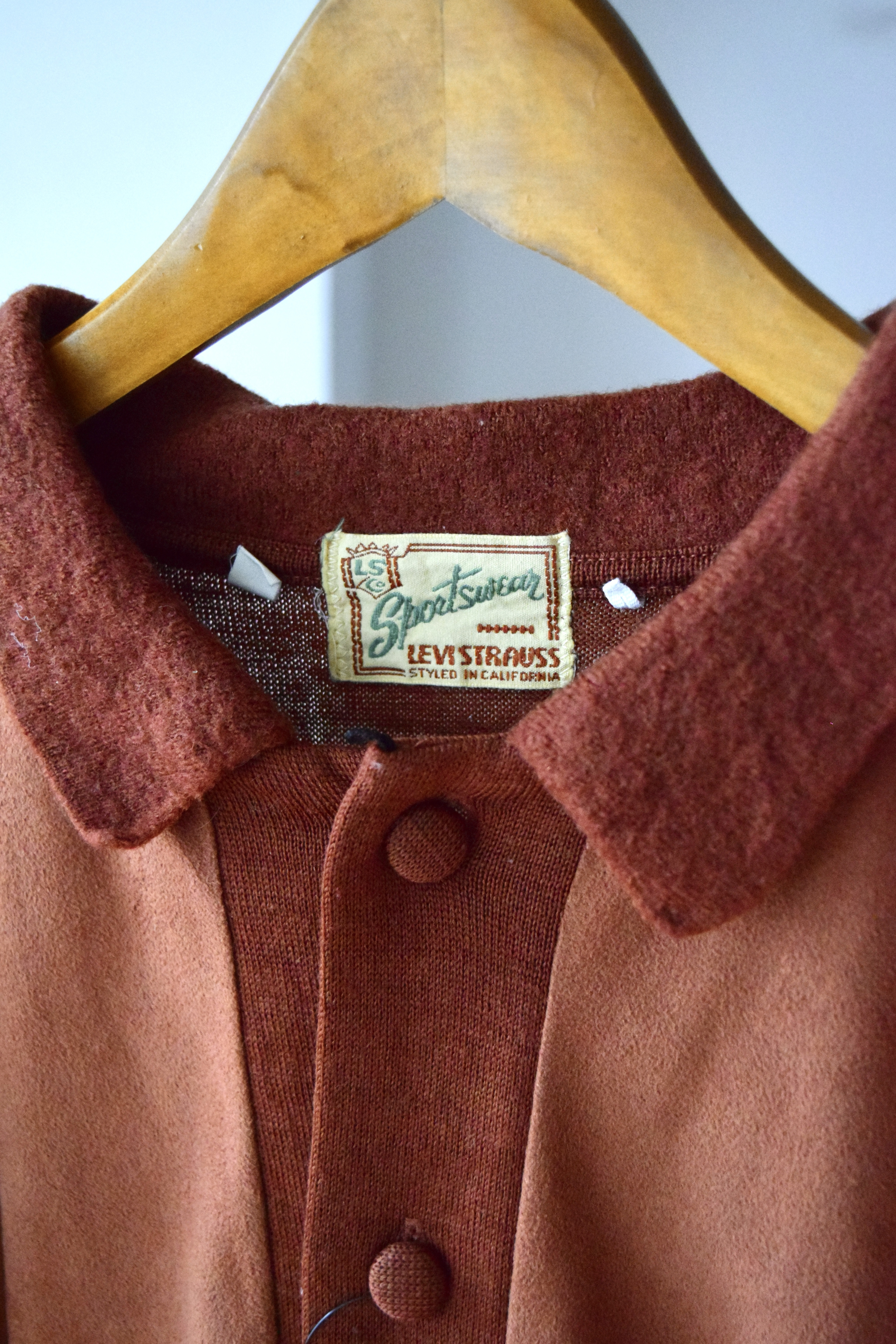 “Levi’s” Vintage clothing twotoke knit の画像 3