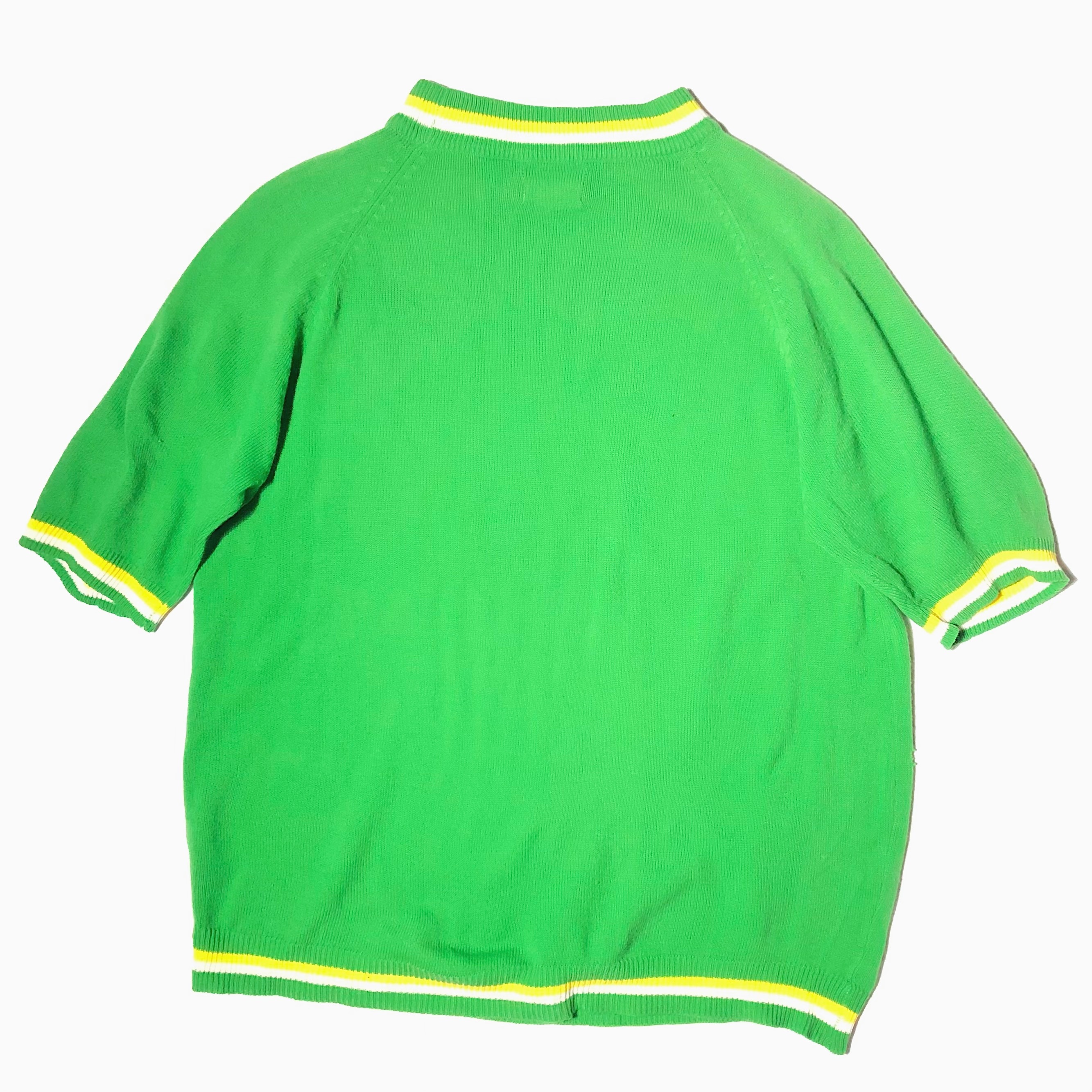 Vintage 60〜70's【Sir Melville】Short Sleeve Knit Shirt の画像 2