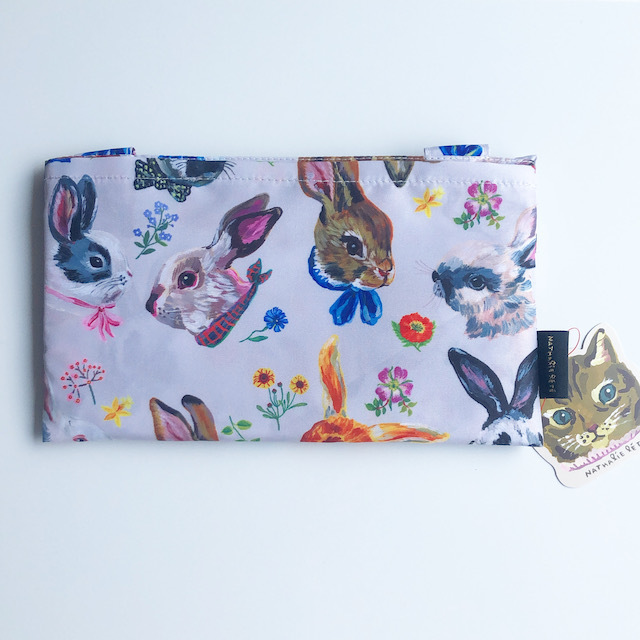 Nathalie Lete Pocketable Eco Bag Rabbit ナタリーレテ エコバッグ ウサギ Yay Design Household Goods