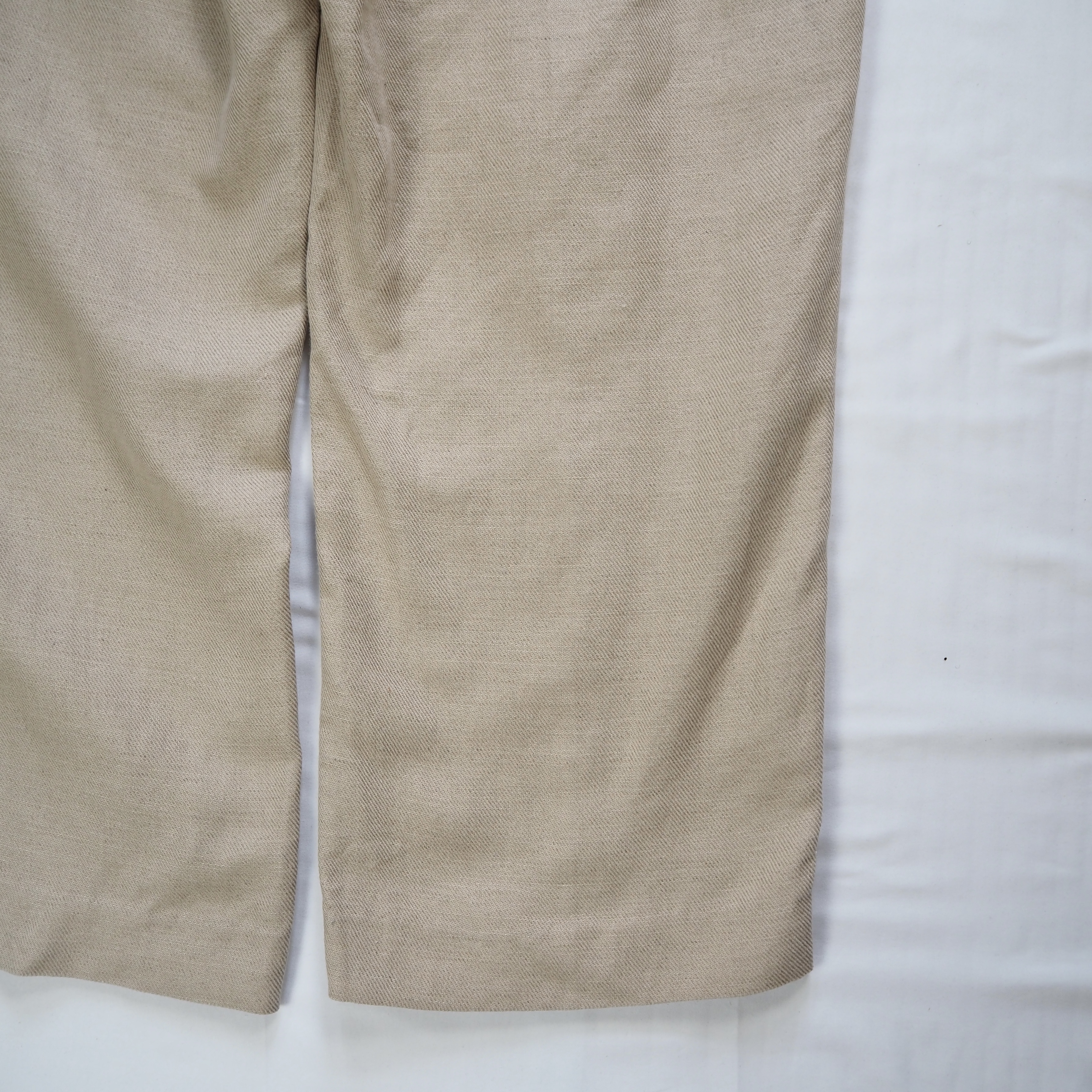 90’s Ralph Lauren リネンスラックス アメリカ製  約35×28 の画像 17