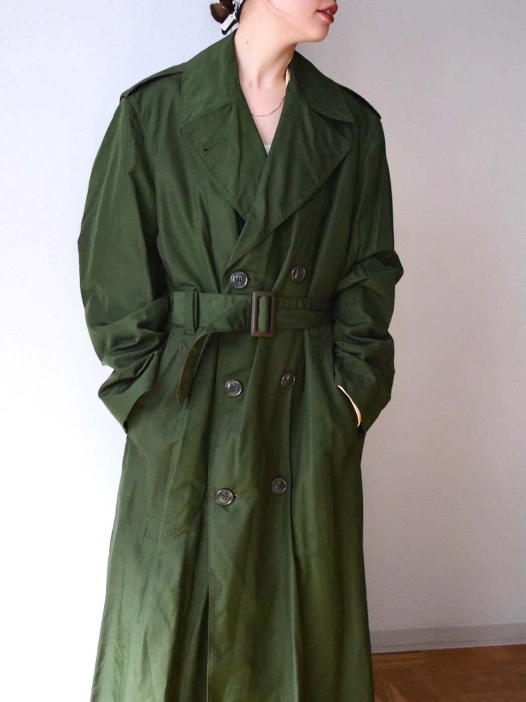 1950s U.S.ARMY Rayon Coat の画像 2