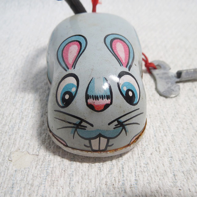 ブリキ ゼンマイのおもちゃ ネズミ 昭和レトロ ハチクマ商店