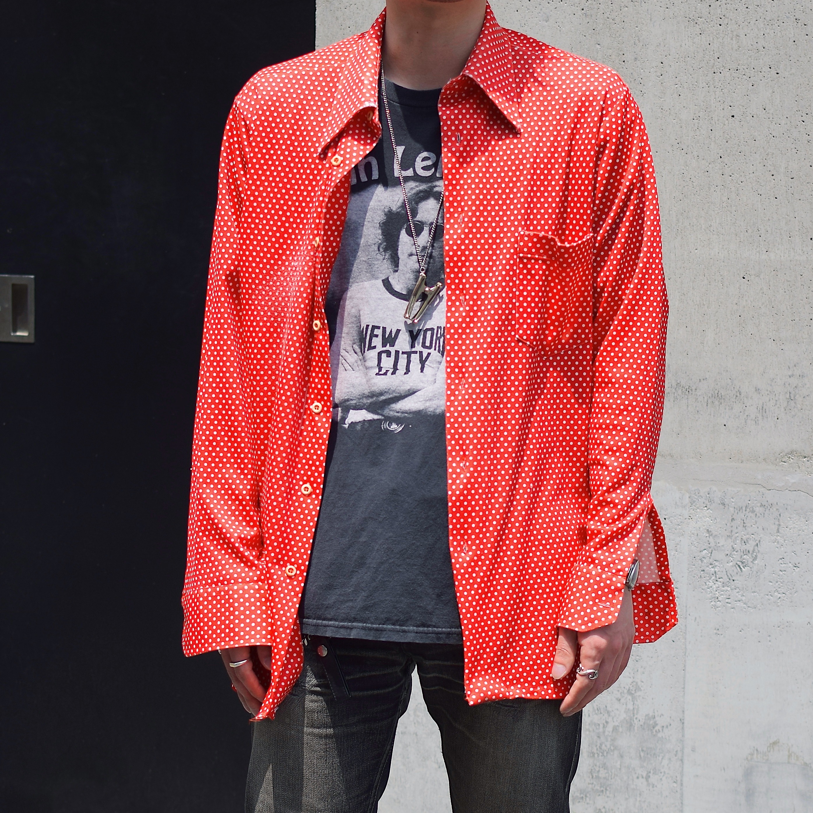 Vintage 70's【SPLENDOR】Patterned Shirt の画像 3
