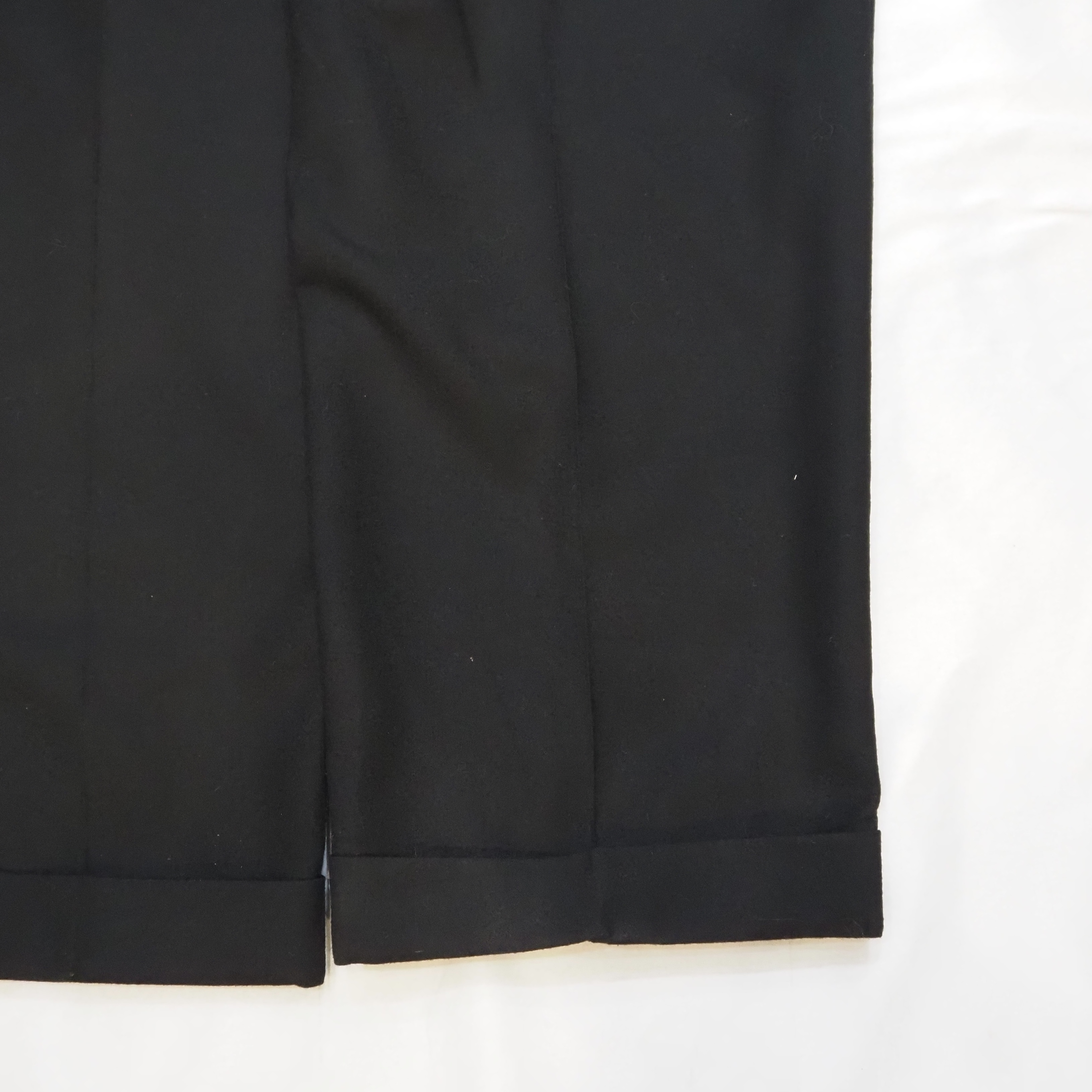 90’s Ralph Lauren Wool Slacks “Black” の画像 13