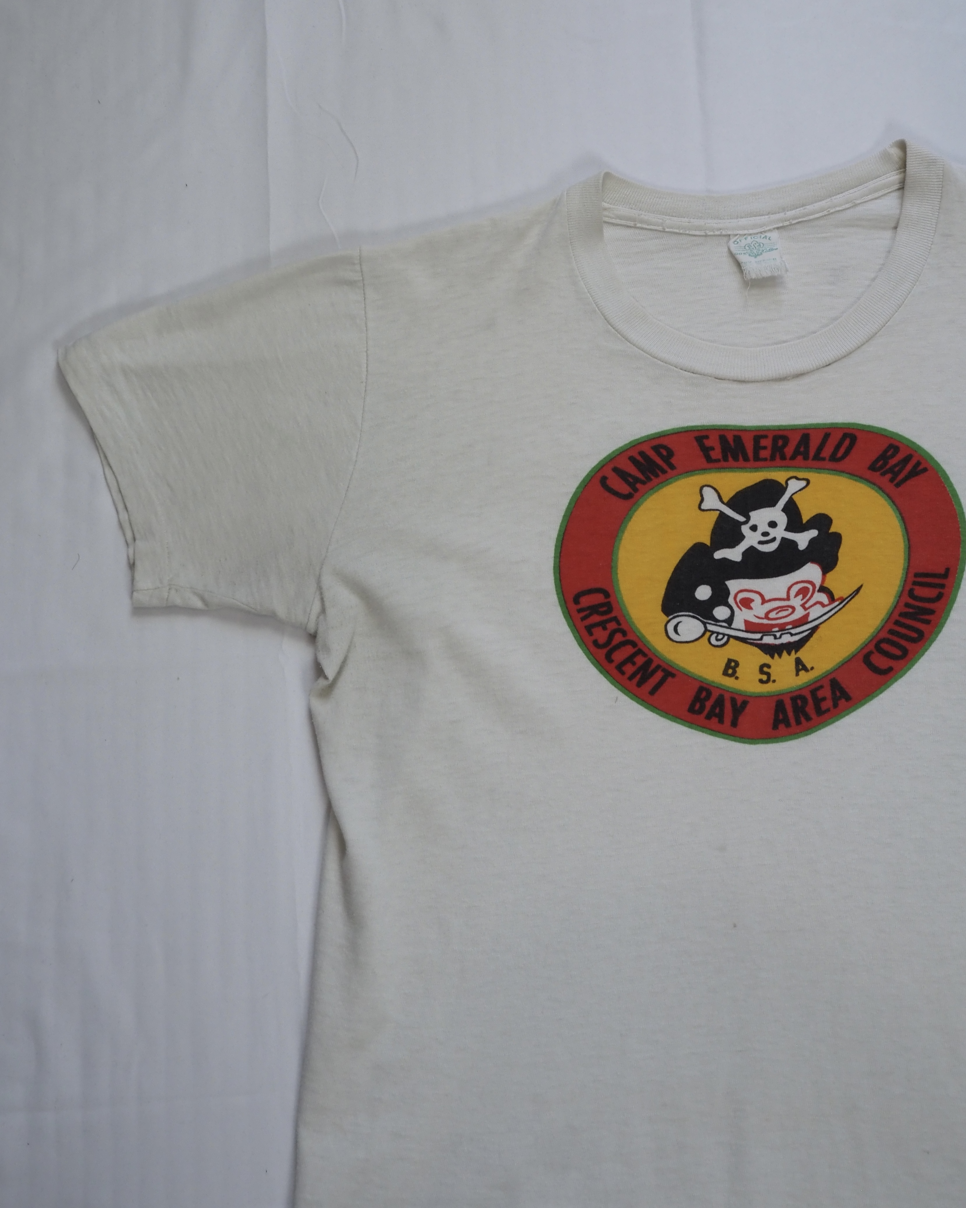 60’s 染み込みTシャツ パイレーツ の画像 3
