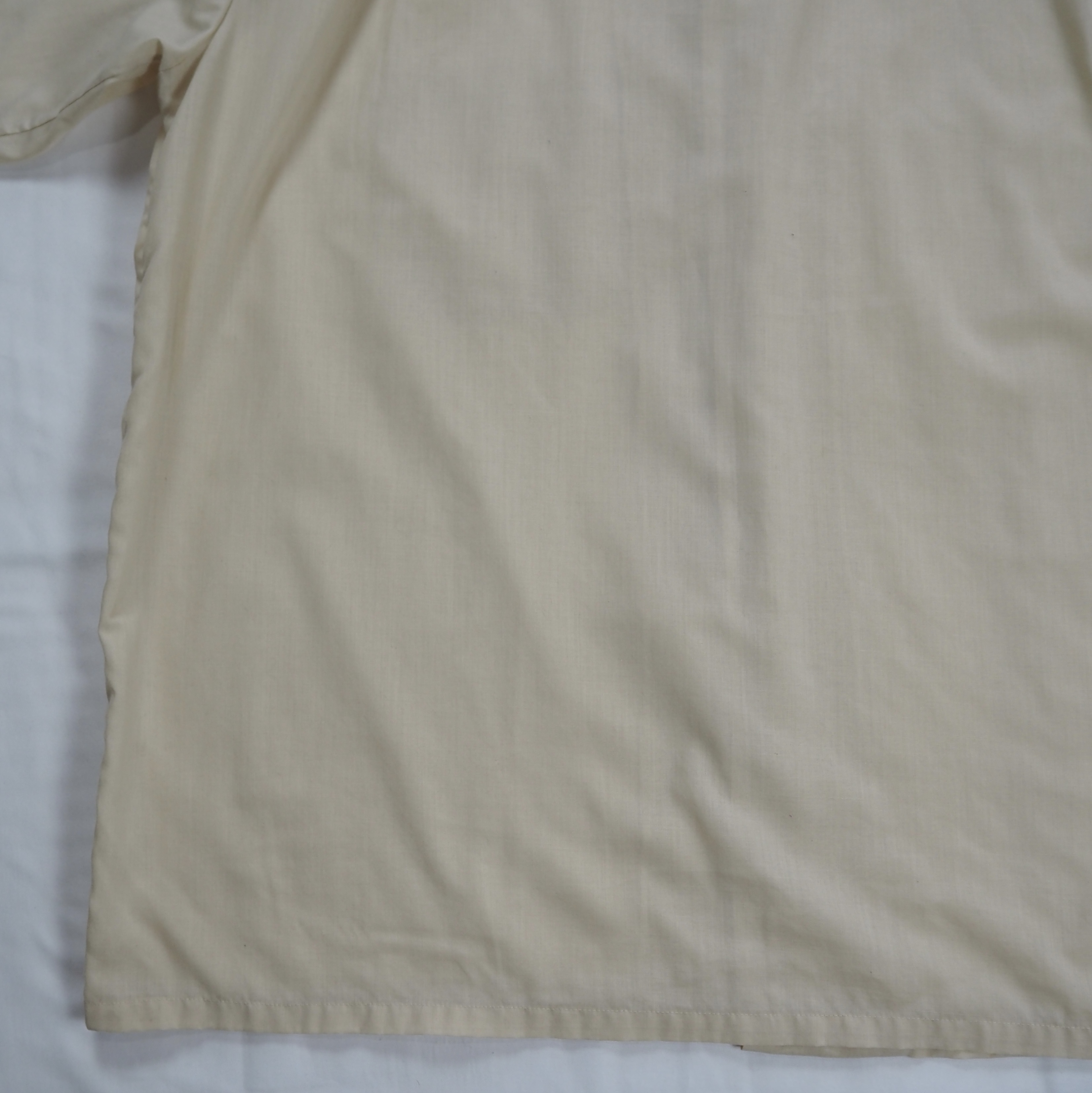 60’s-70’s Brent ポリコットンシャツ 開襟ボックス Lサイズ の画像 15