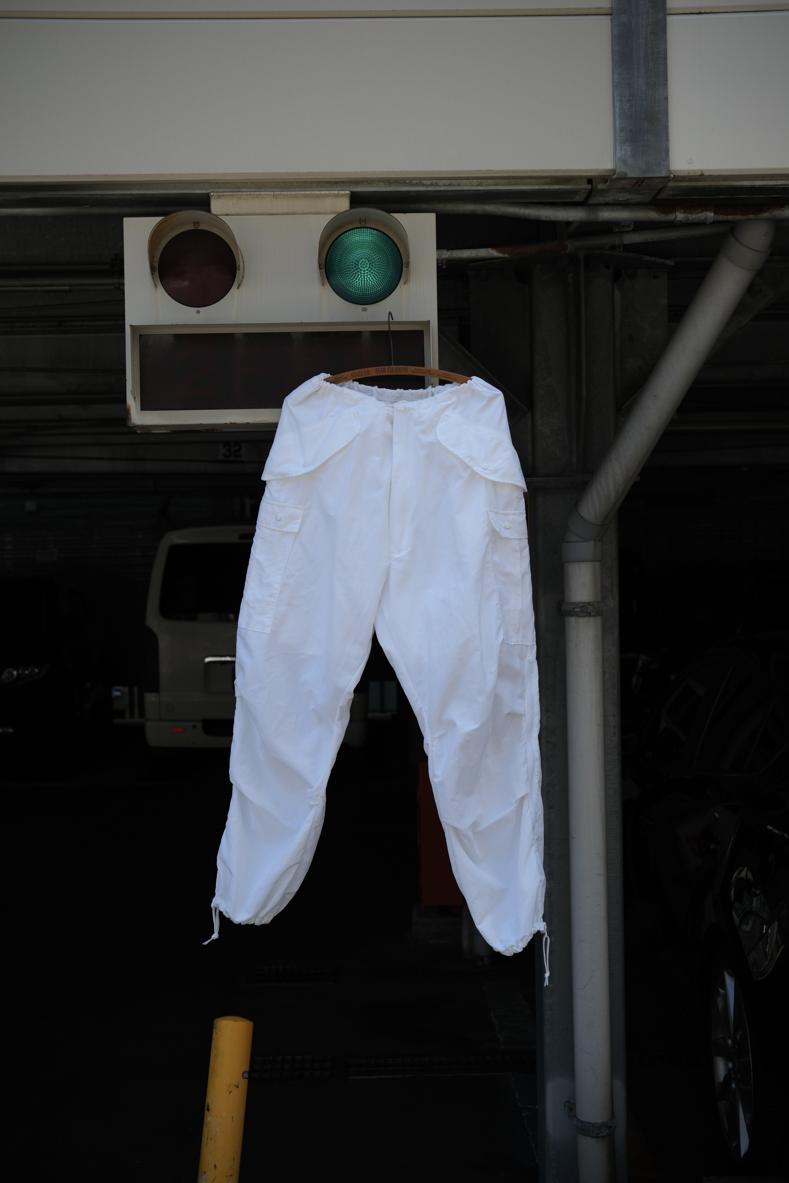 Utah/00's "US ARMY" snow camouflage cargo pants/nos