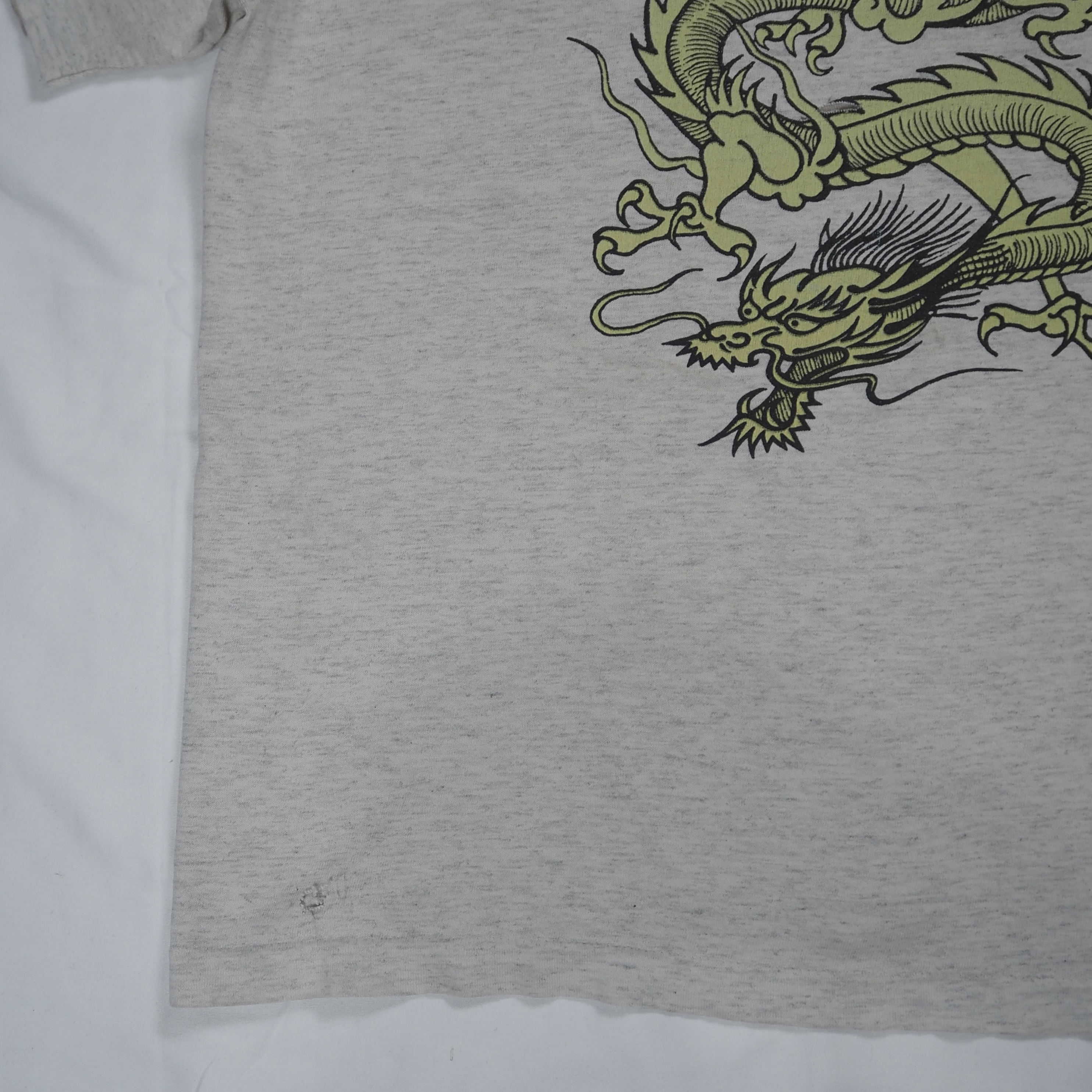 80’s OLD STUSSY ドラゴン グレー の画像 5