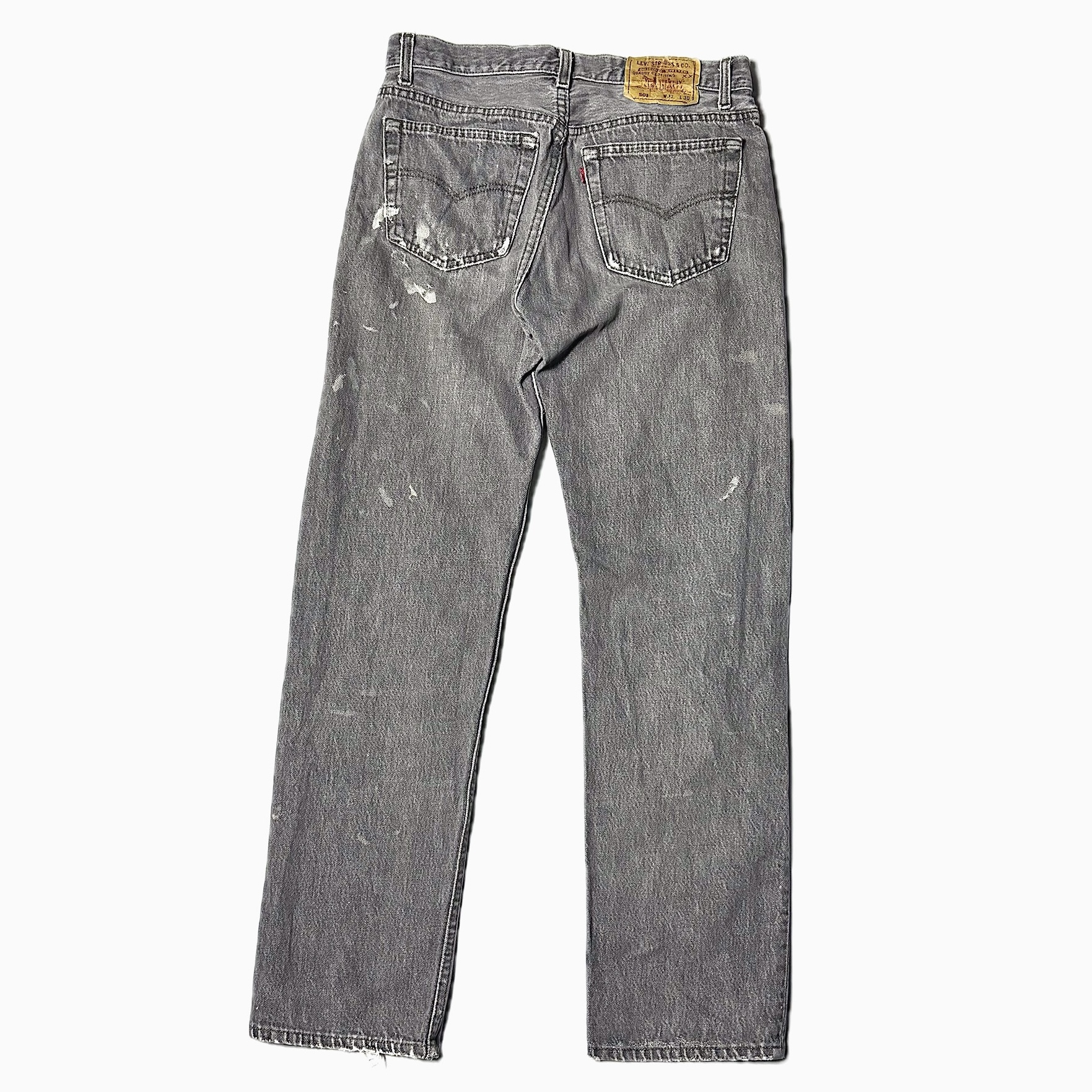 Vintage 90's【Levi's】501 Black Denim Pants の画像 2