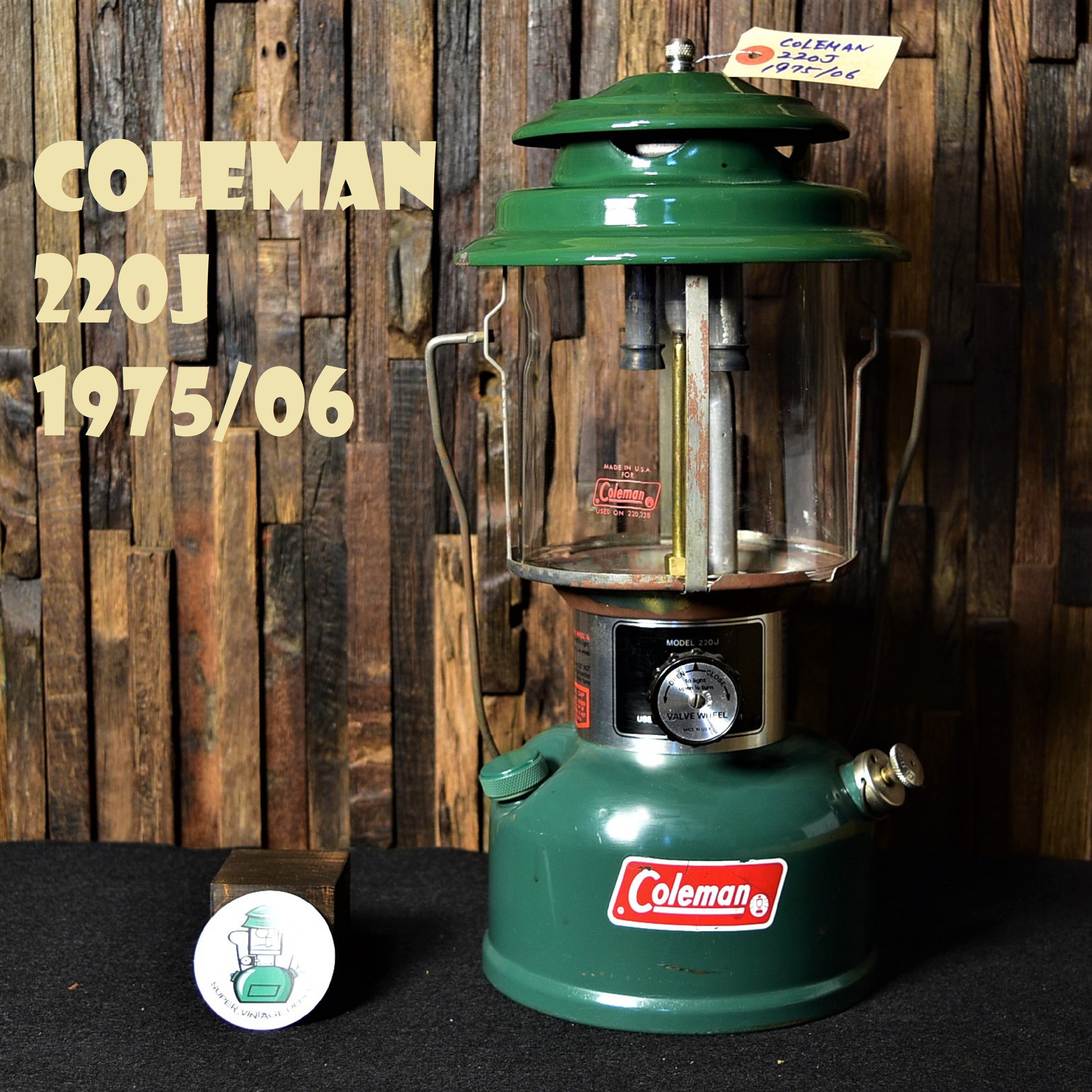 コールマン 2j 1975年6月製造 ツーマントル ランタン Coleman ビンテージ 完全オリジナル 状態良好 完全分解清掃メンテナンス済み Super Vintage Depot スーパービンテージデポ コールマン 2j 1975年6月製造 ツーマントル ランタン Coleman ビンテージ 完全オリジナル 状態良好 完全分解清掃メンテナンス済み Super Vintage Depot スーパービンテージデポ