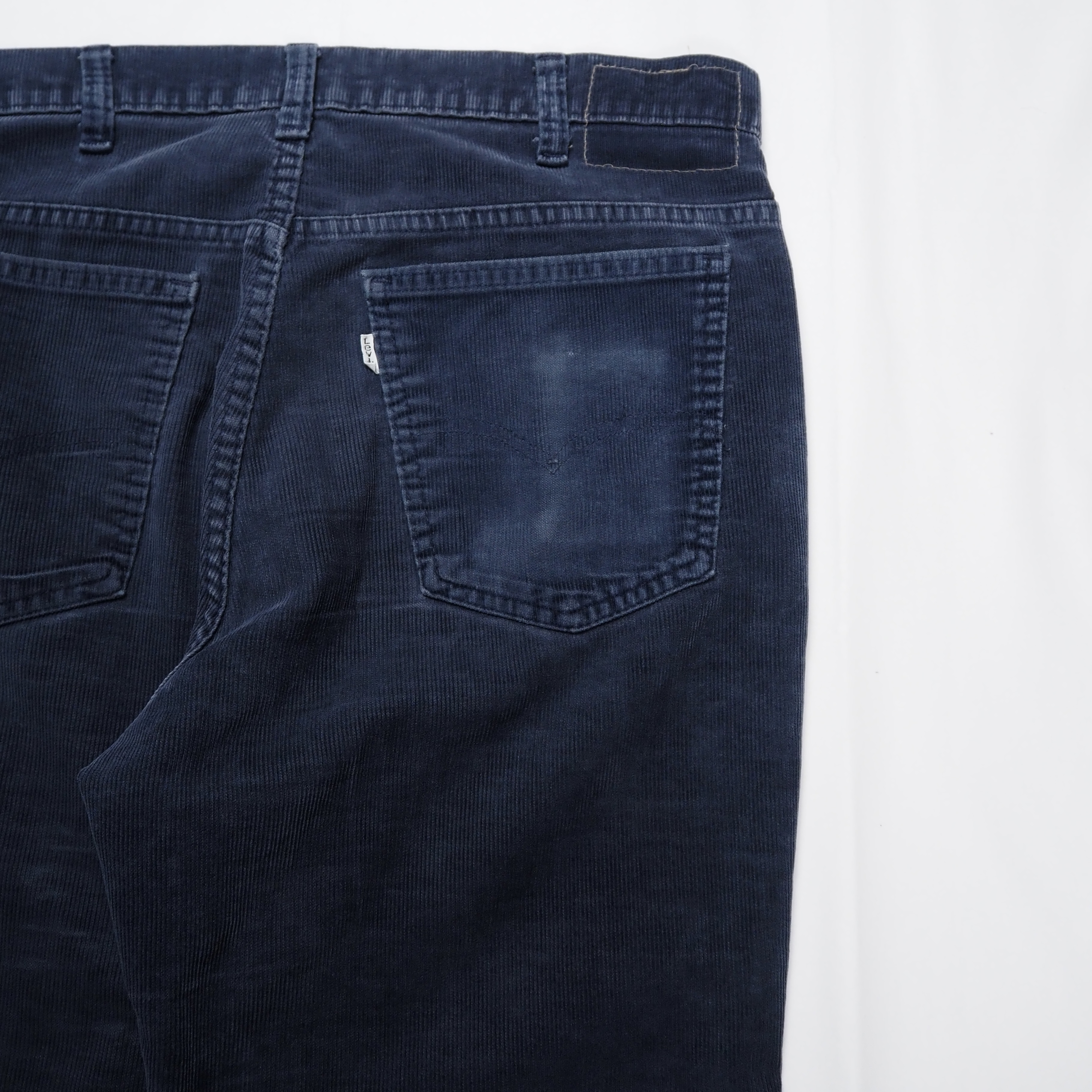 80’s Levi’s 517 コーデュロイパンツ ネイビー 約36×30 の画像 13