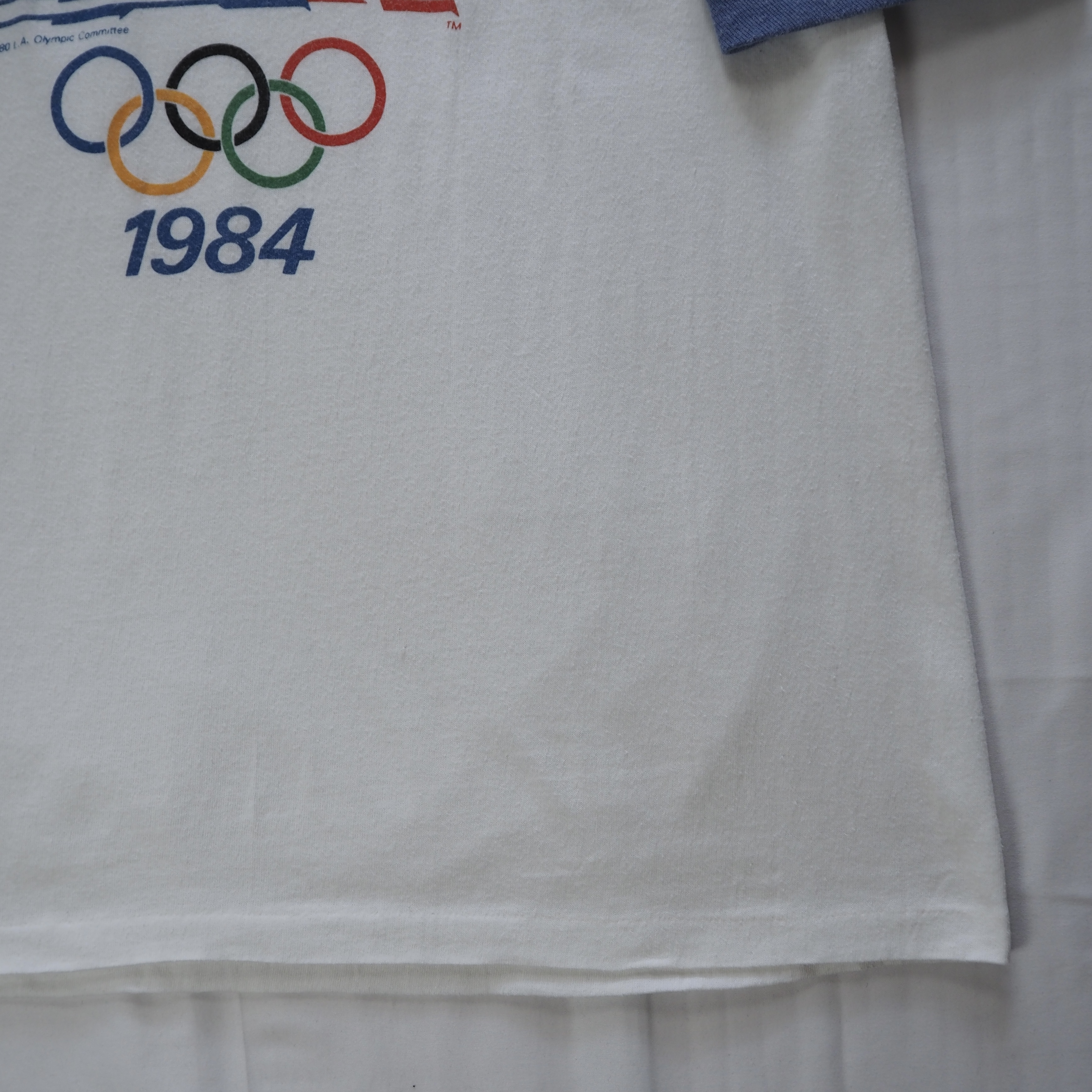 80’s ロサンゼルスオリンピック リンガーTシャツ の画像 10