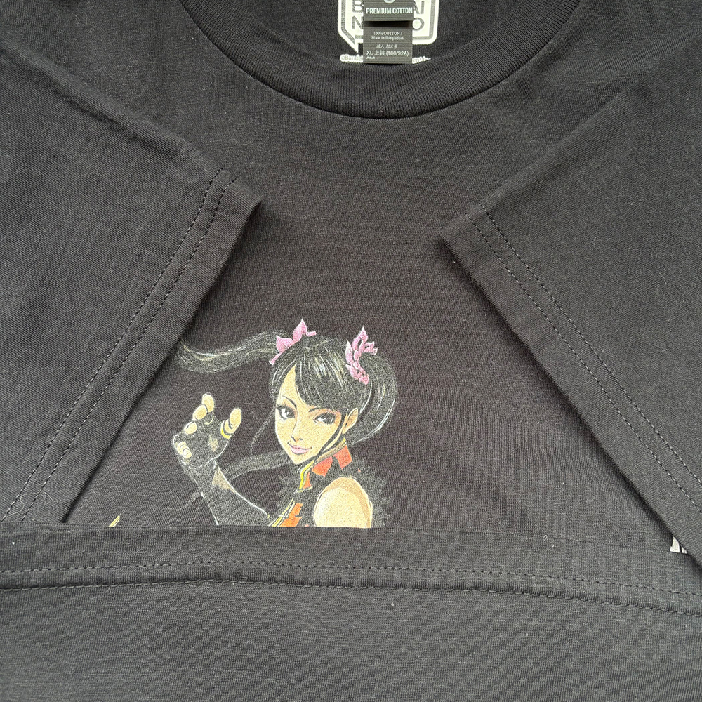 BANDAI NAMCO 鉄拳 リン・シャオユウ【古着/Tシャツ/格闘ゲーム】