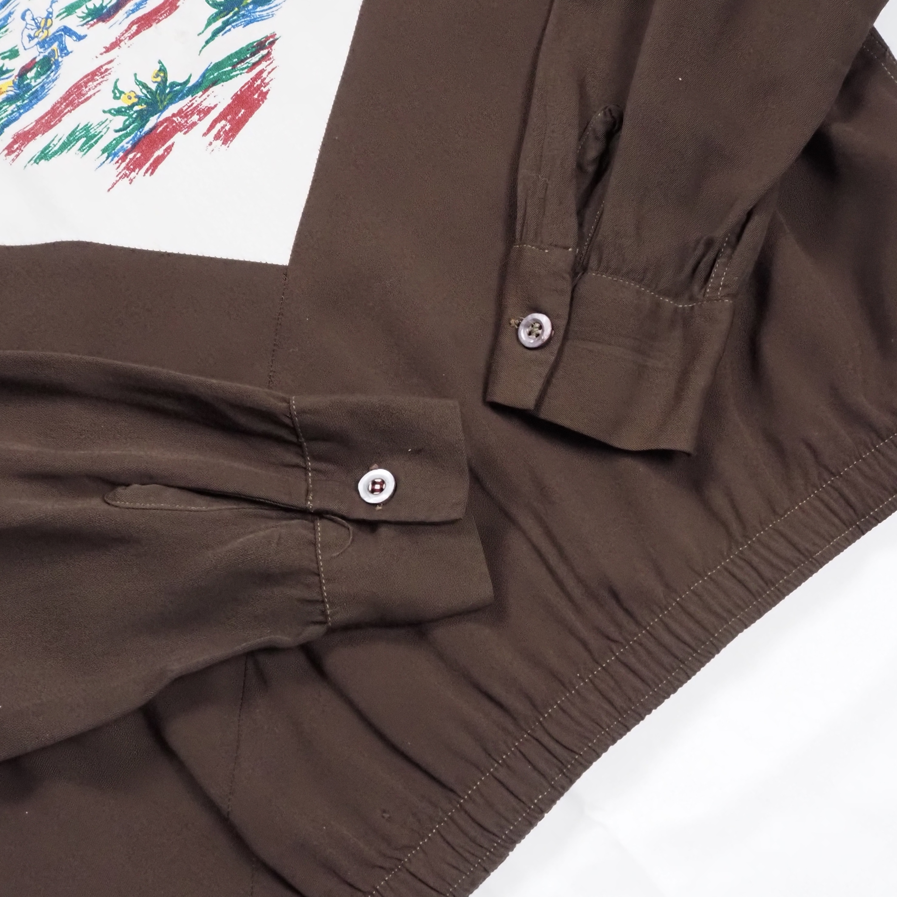 50’s Penny’s レーヨンプルオーバーシャツ の画像 3