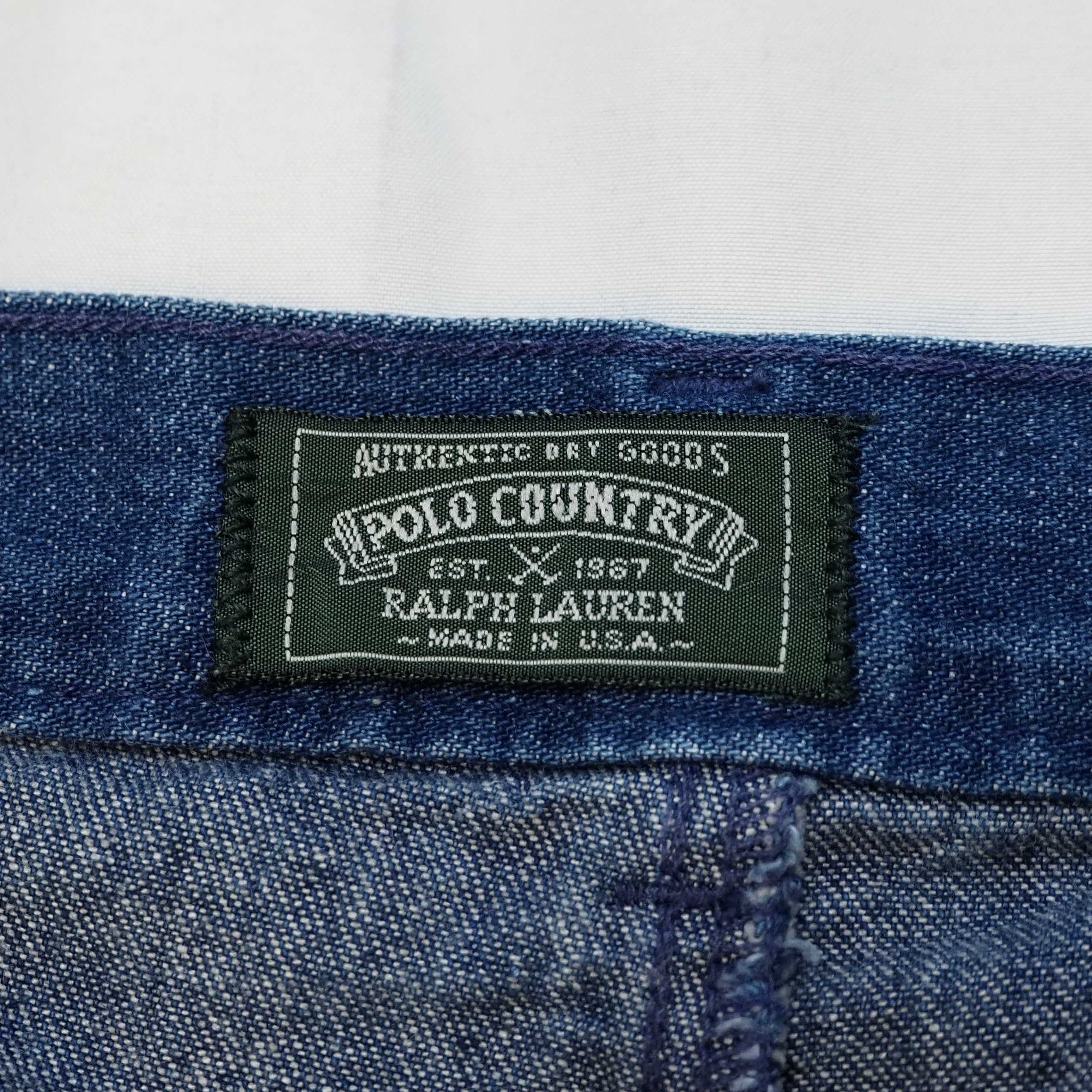 80’s Polo Country デニムスラックス の画像 8