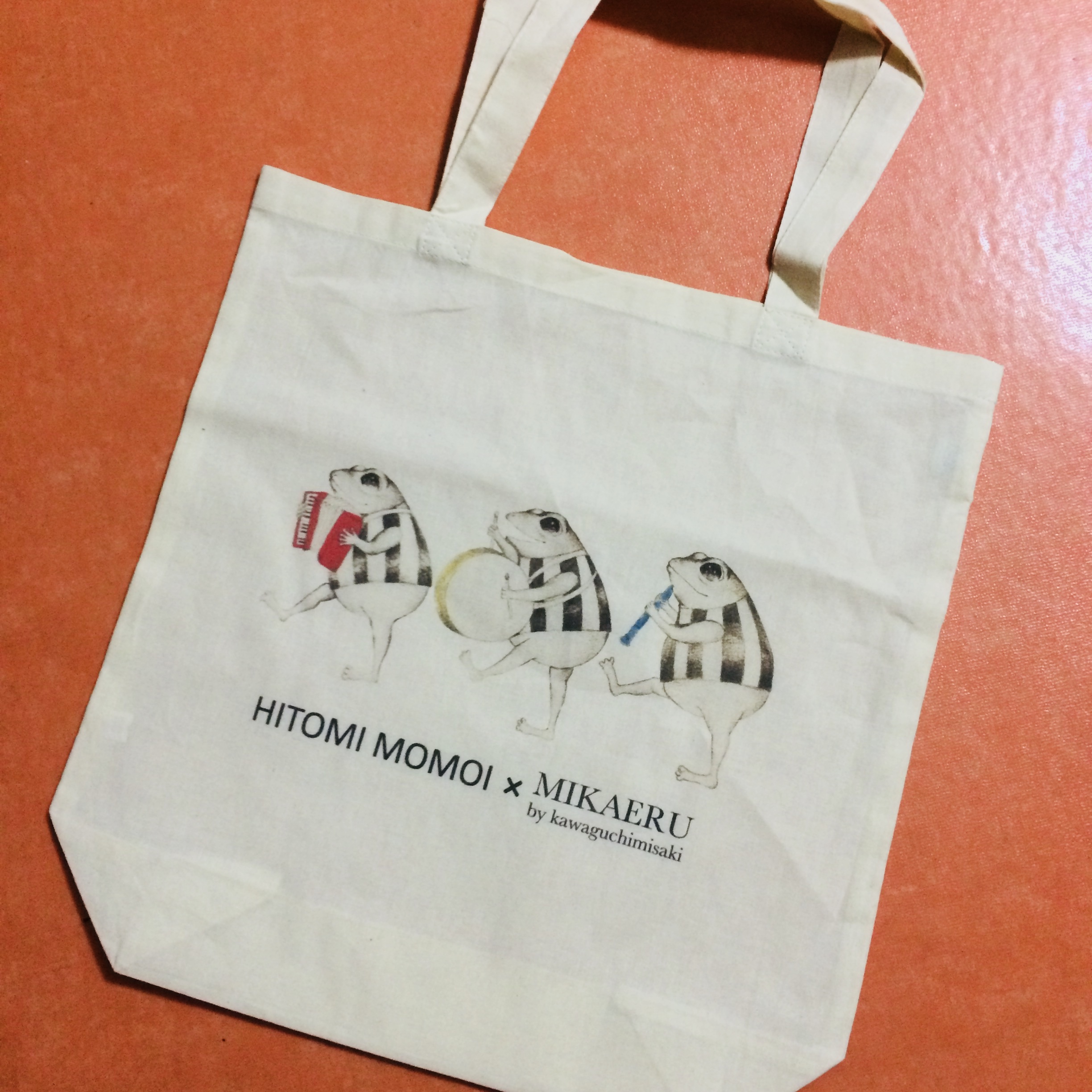 【GOODS】 かえるのうた3　トートバッグ　※完売