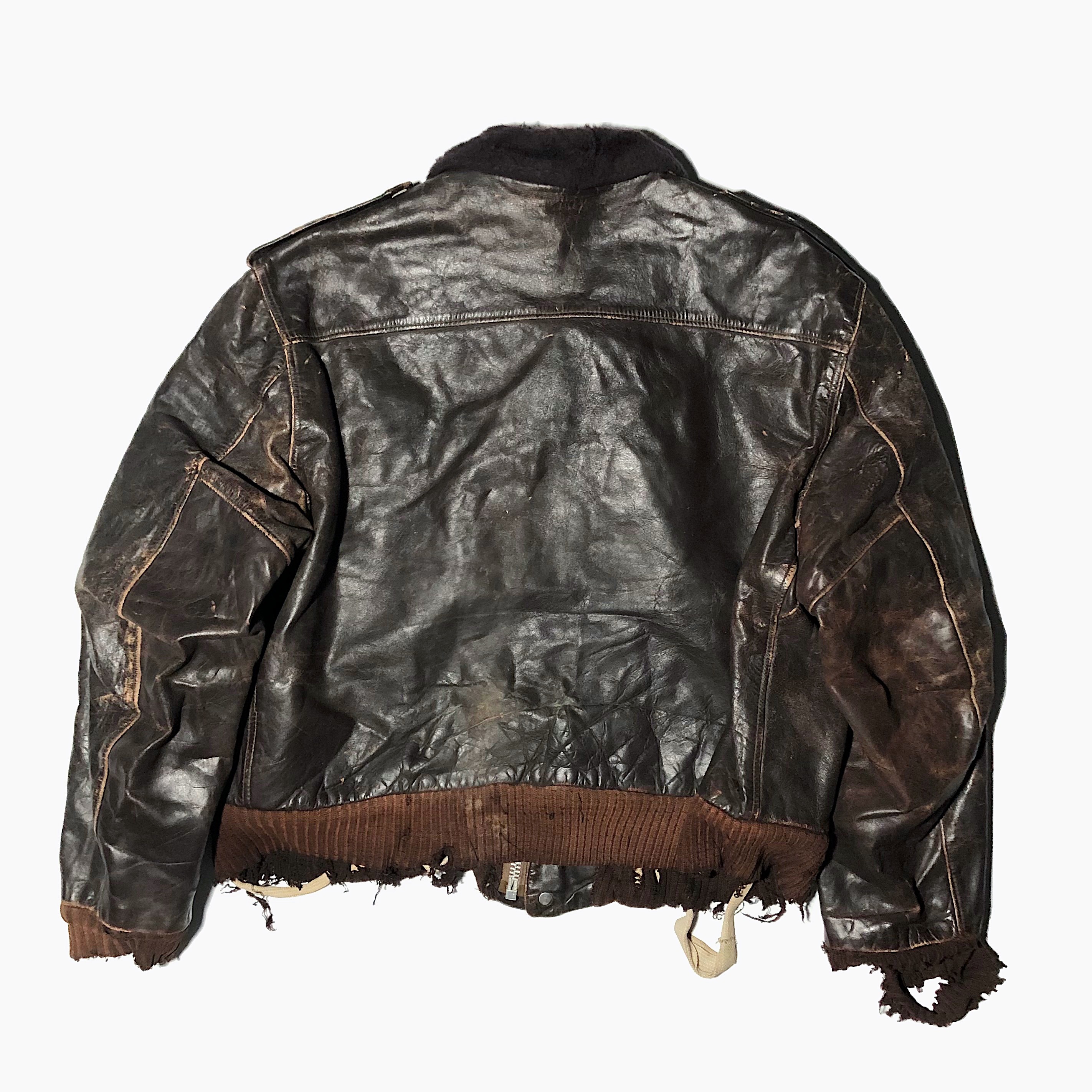Vintage 60's【Schott Bros】Leather Flight Jacket の画像 2
