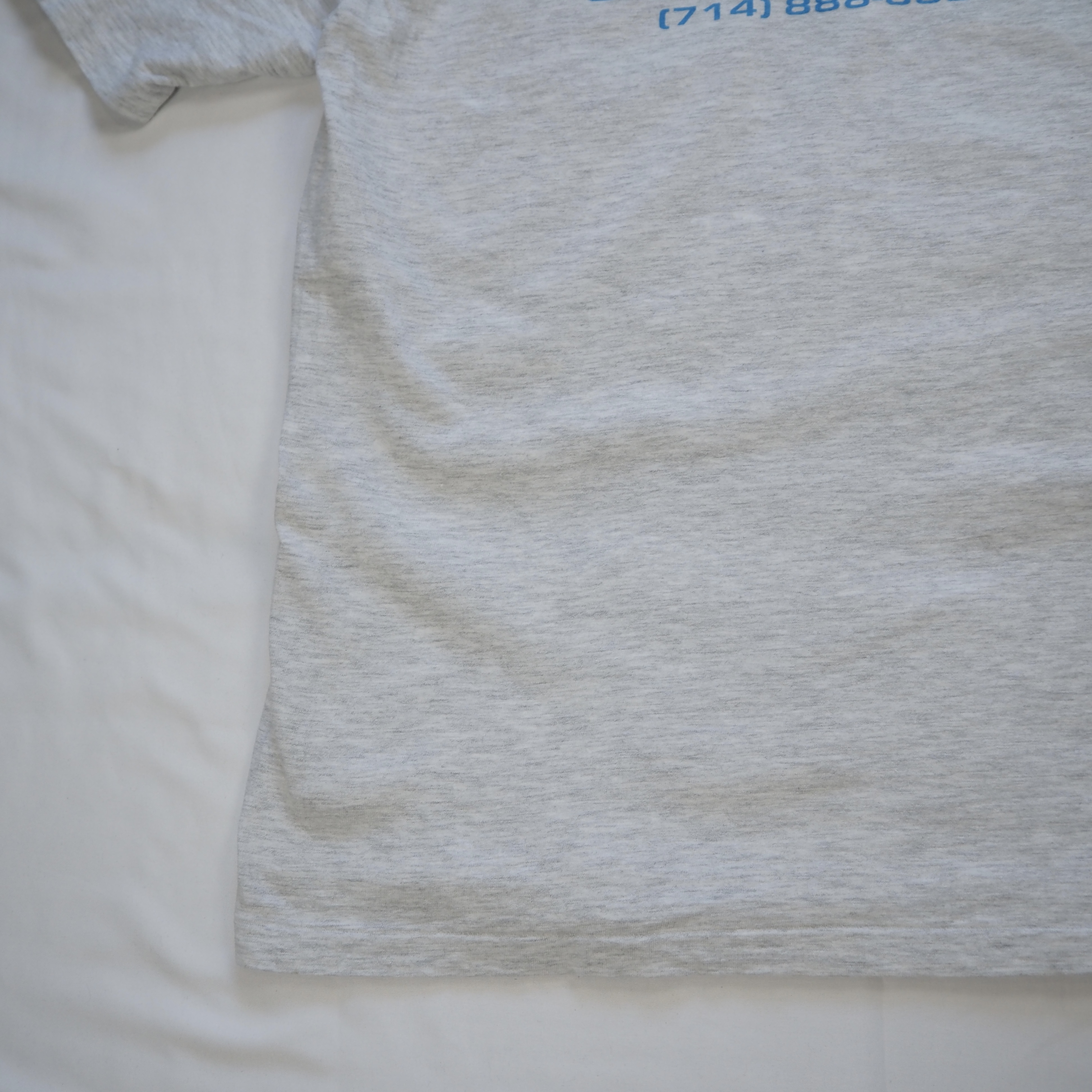 90’s Hanes ワークTシャツ 企業Tシャツ ピンク Lサイズ の画像 5