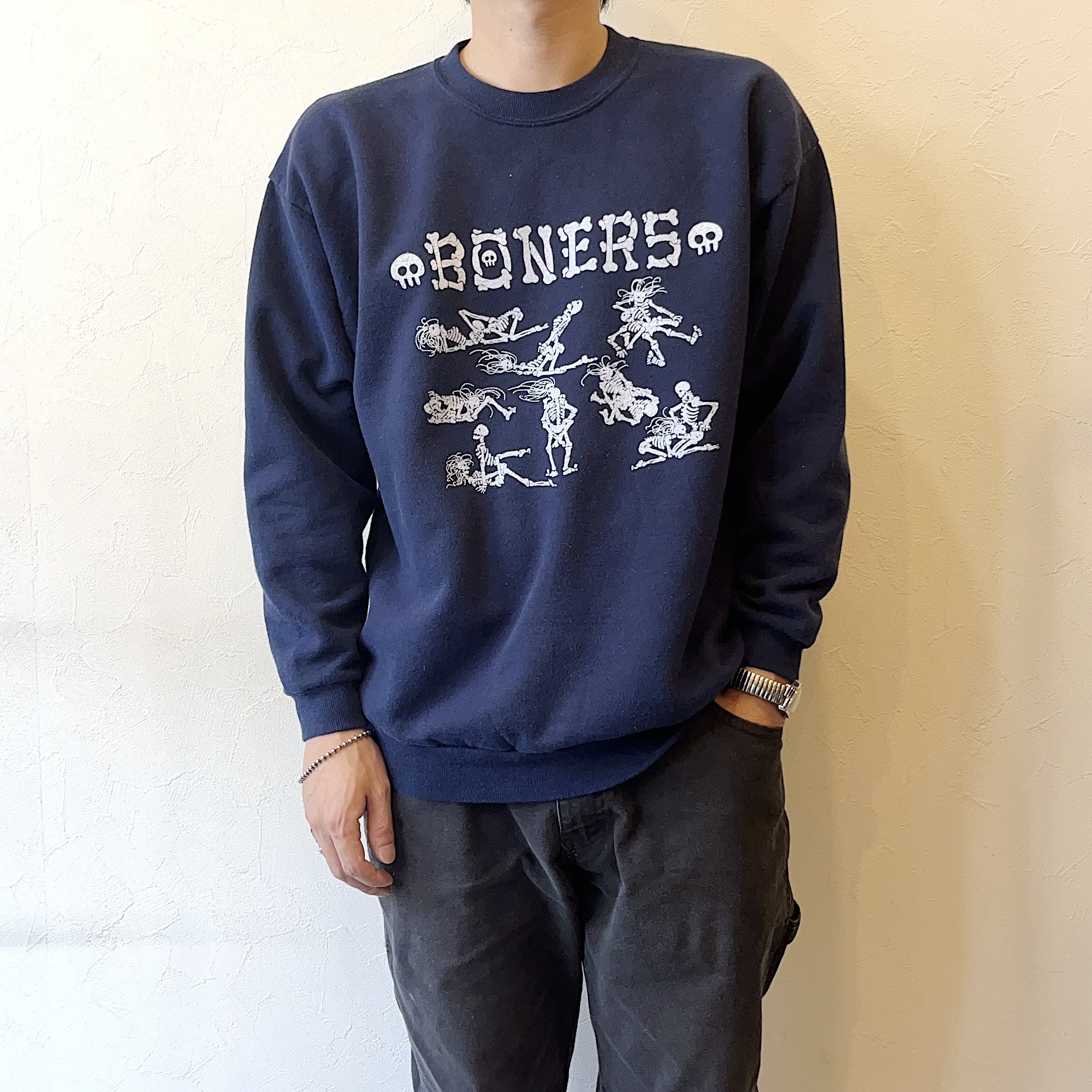 Vintage 90's【JERZEES】"BONERS" Sweat の画像 3
