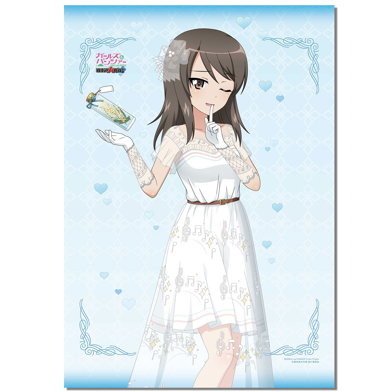 在 ガールズ パンツァー 戦車道大作戦 B2タペストリー ミカ エムズファクトリーオフィシャルオンラインストア