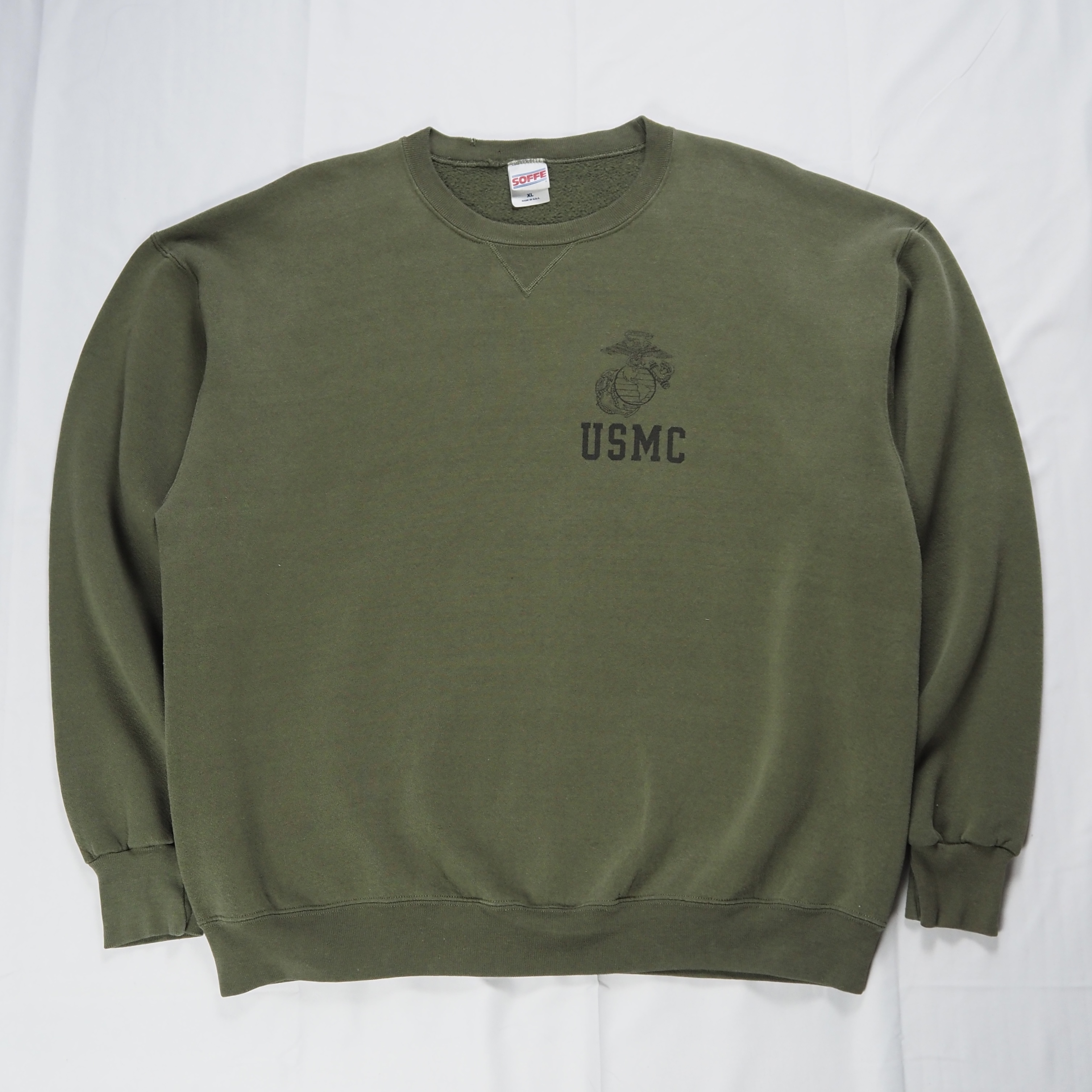 90’s USMC スウェット XL オリーブ