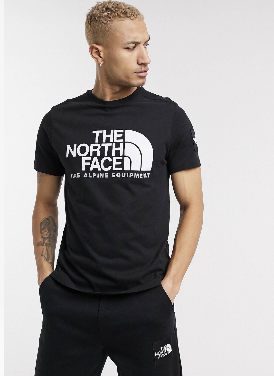 north face fine 2 t shirt