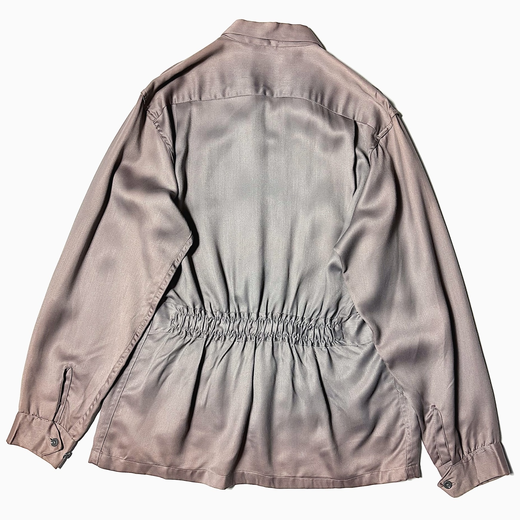 Vintage 50's【pac-a-jac】Rayon Gabardine Jacket の画像 2