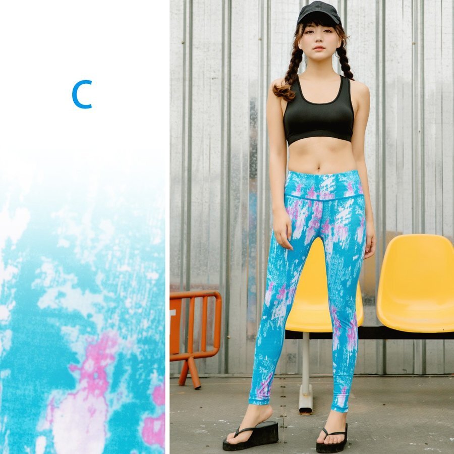 ヨガパンツ Yoga ヨガウェア レギンス レディース ロング スポーツレギンス かわいい おしゃれ 速乾 ダンス フィットネスウェア Wavethestone ヨガパンツ Yoga ヨガウェア レギンス レディース ロング スポーツレギンス かわいい おしゃれ 速乾 ダンス フィットネスウェア Wavethestone
