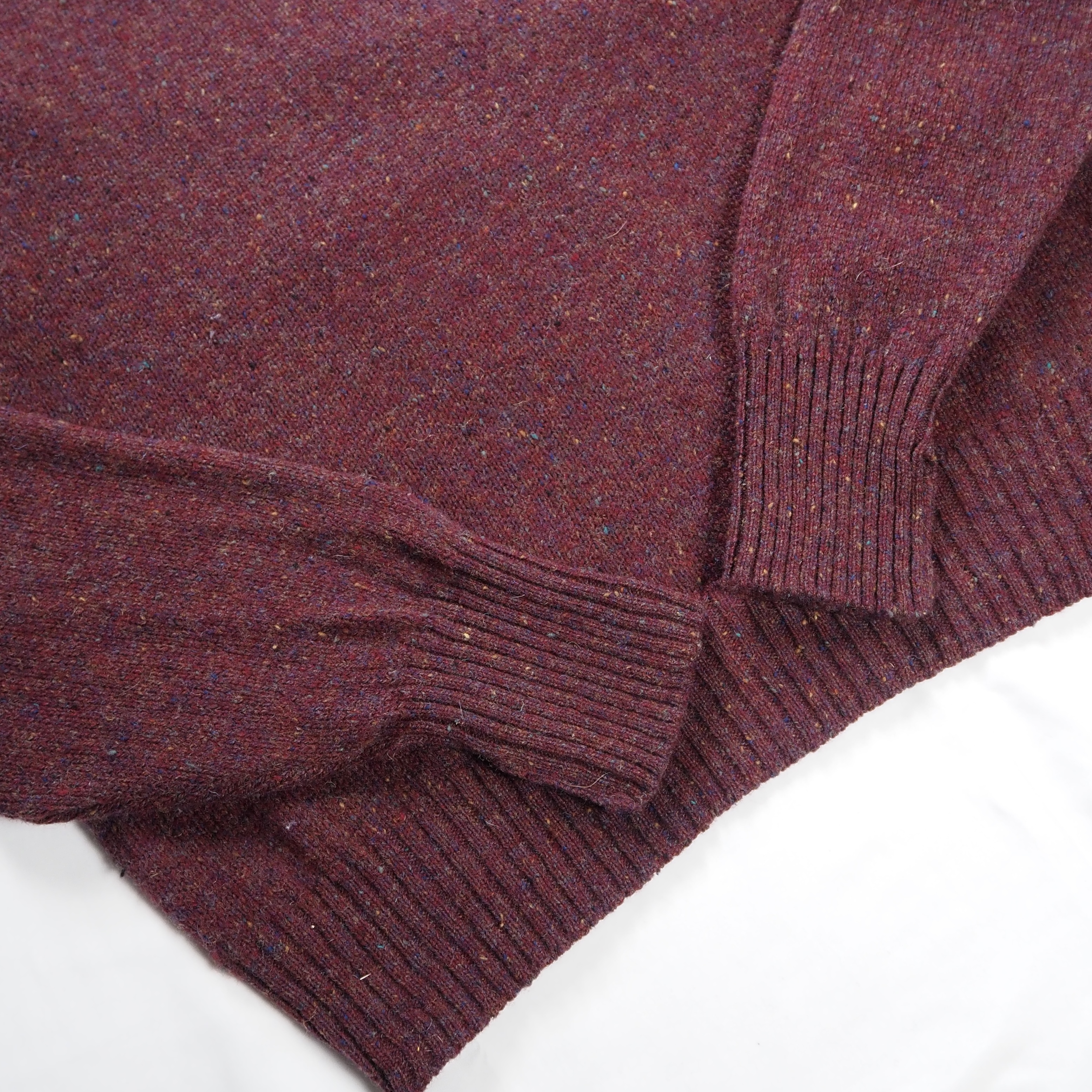 Pendleton ウールニット バーガンディ XL の画像 5