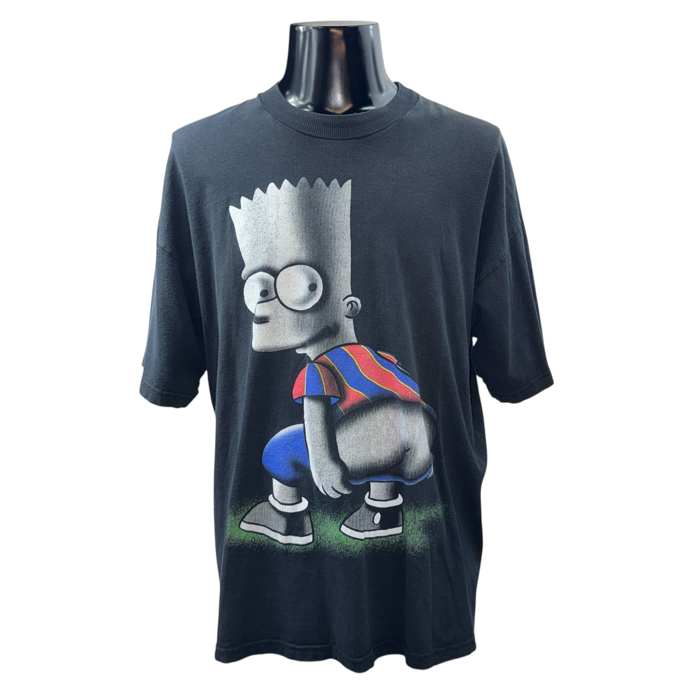 【THE SIMPSONS】シンプソンズ バートプリント VINTAGE Tシャツ XL