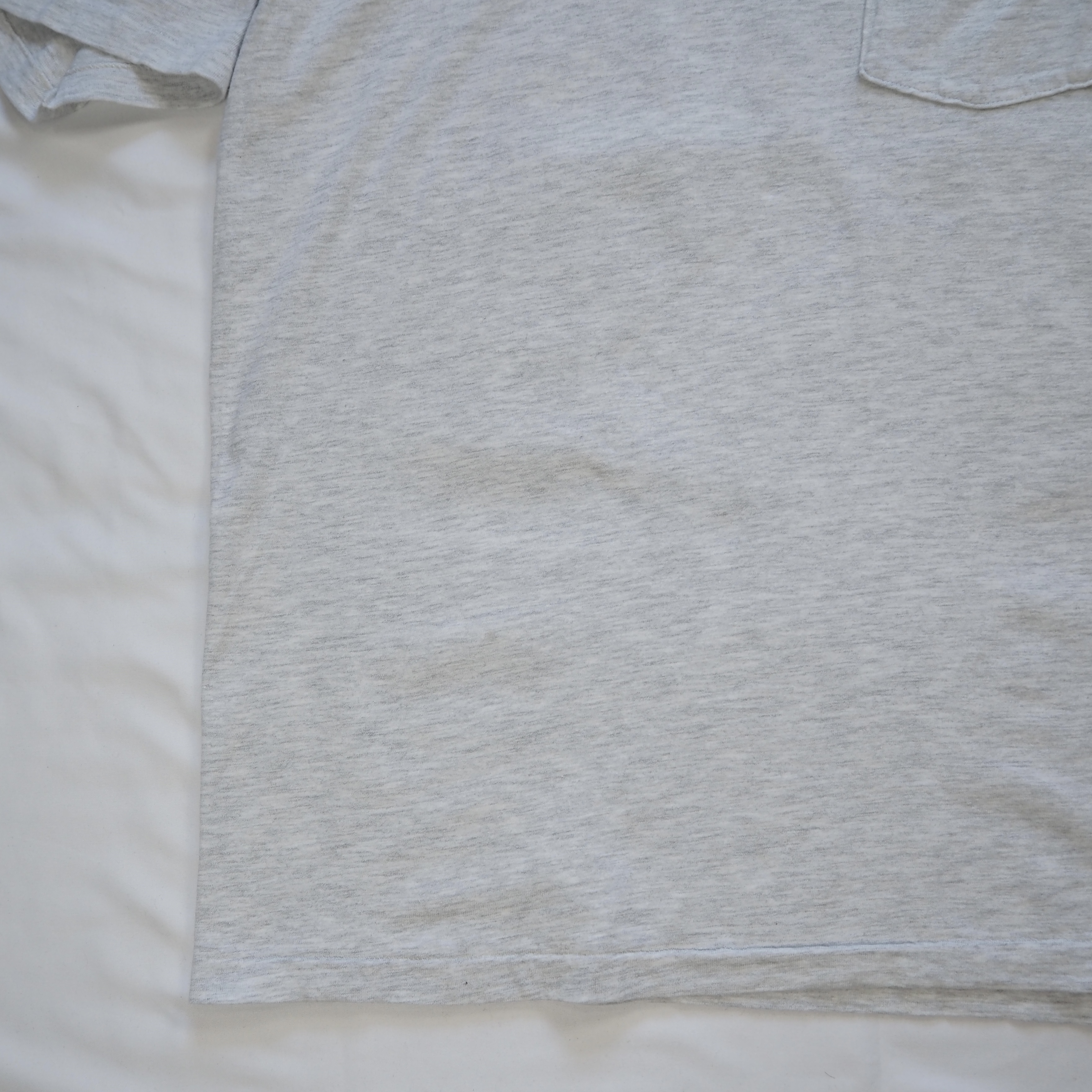 90’s Hanes ワークTシャツ 企業Tシャツ ピンク Lサイズ の画像 14