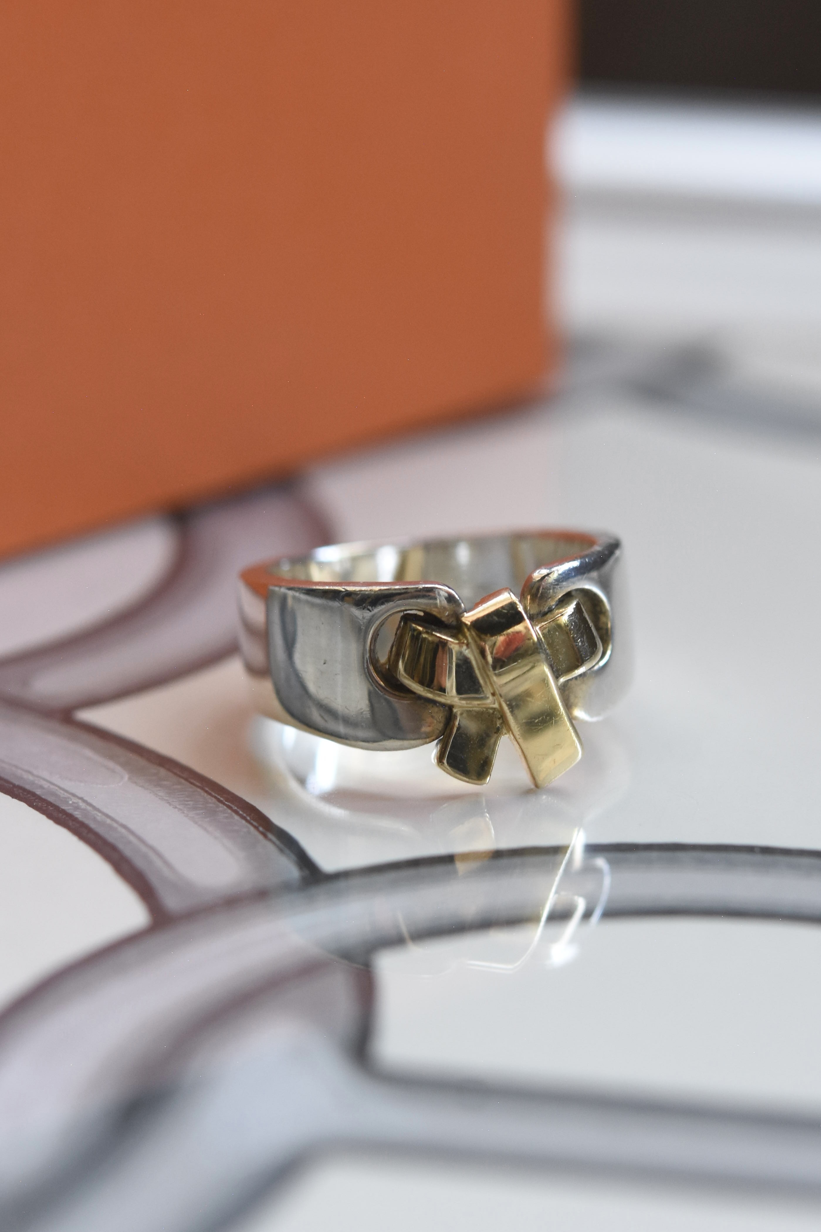 IORI/"HERMES" ring/Russet