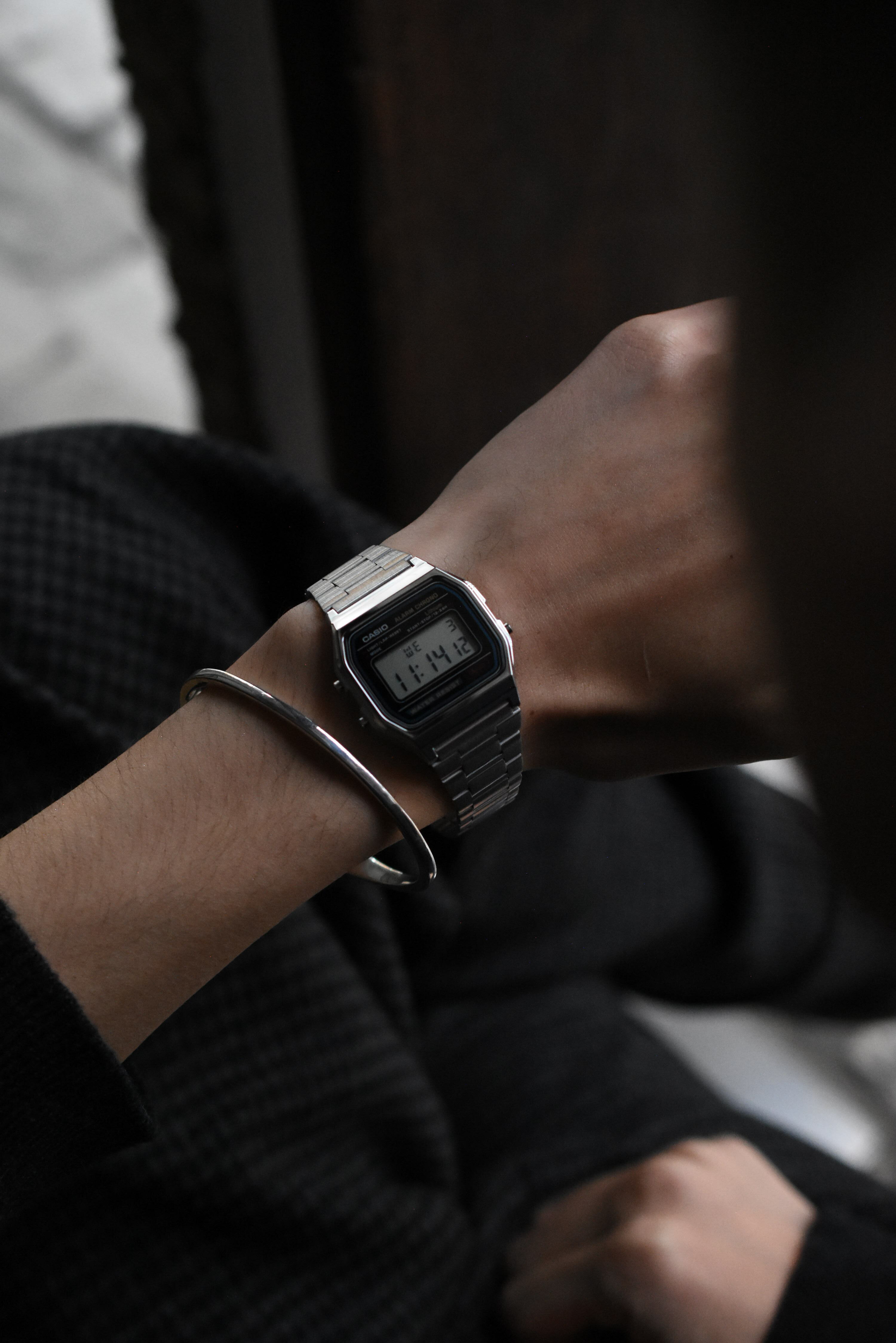 Utah／"CASIO" digital watch／aluminum