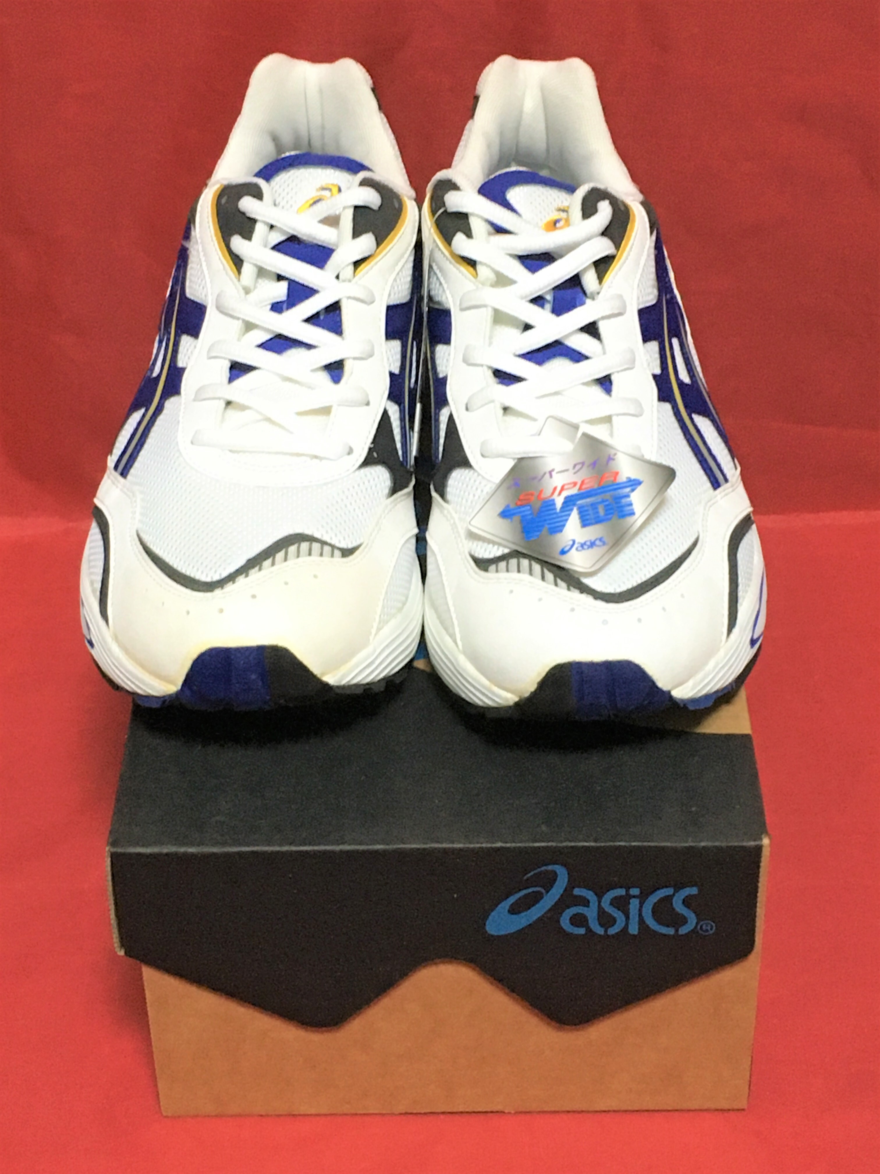 ASICS（アシックス）GELFUSE Ⅱ（ゲル ヒューズ） TJG793 白/青 28cm⓬ freestars
