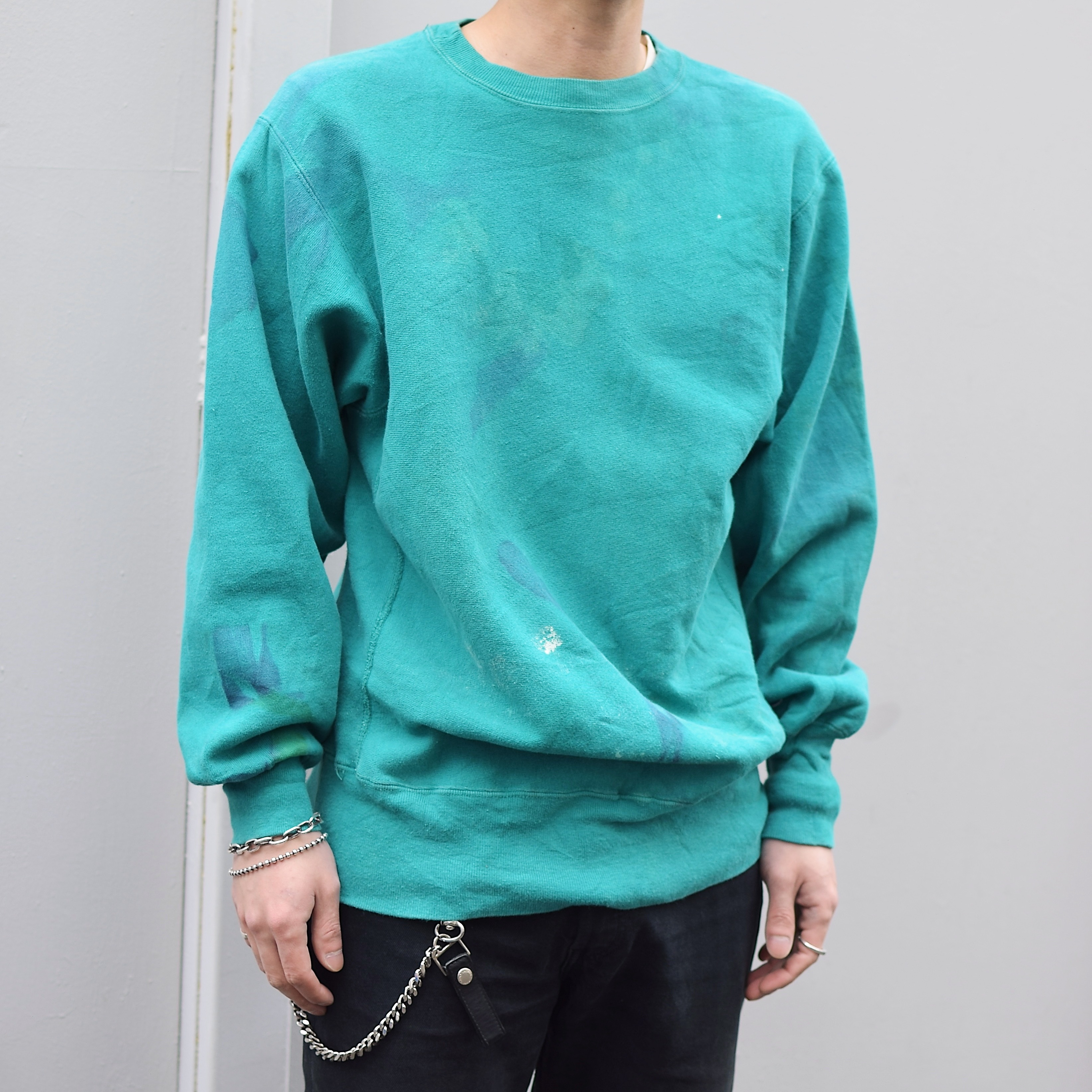 Vintage 90's【Champion】"Eyeless" Grunge Reverse Weave Sweat の画像 3