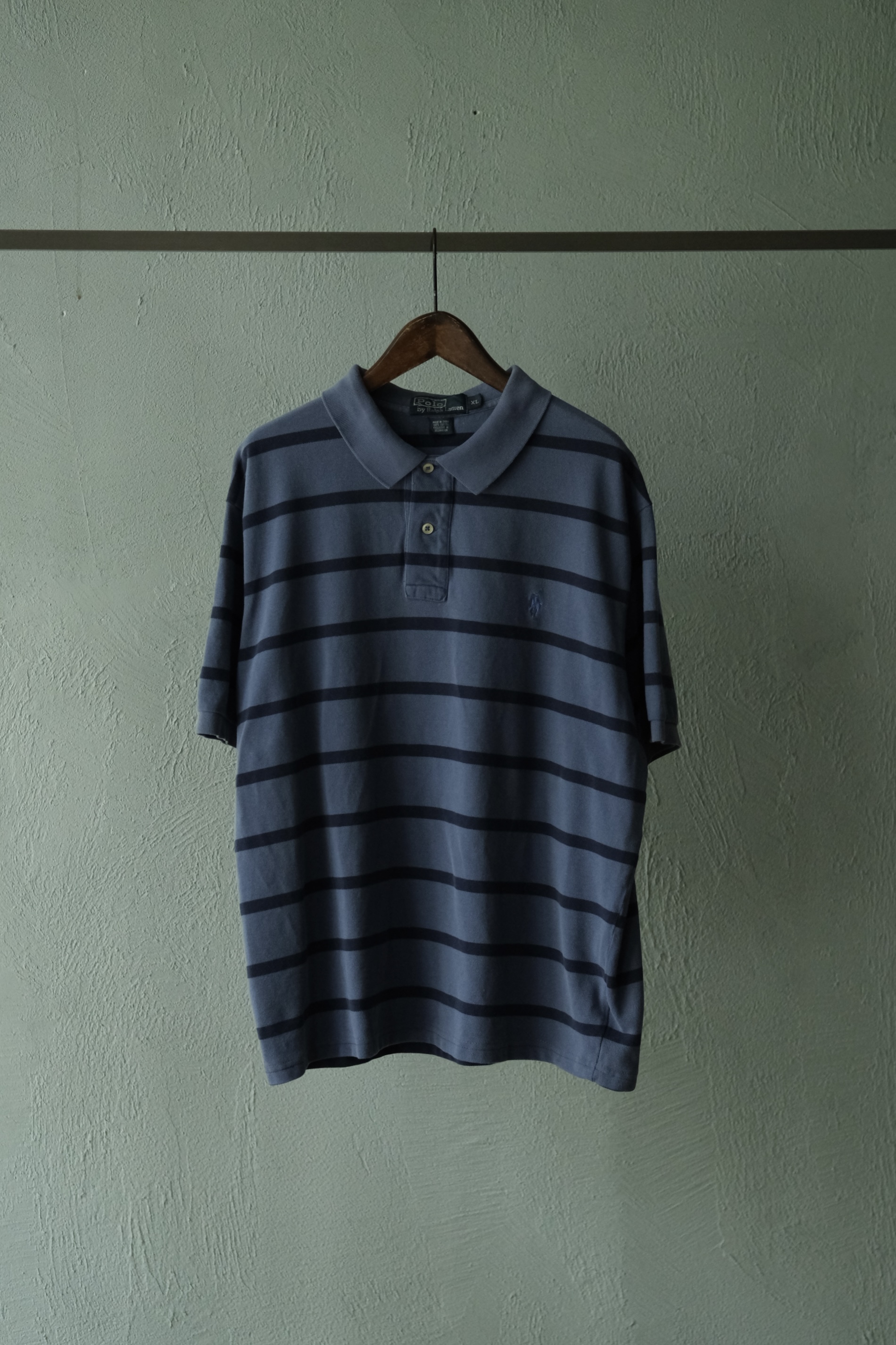 Utah／90's "polo by Ralph Lauren" remake boader polo shirt