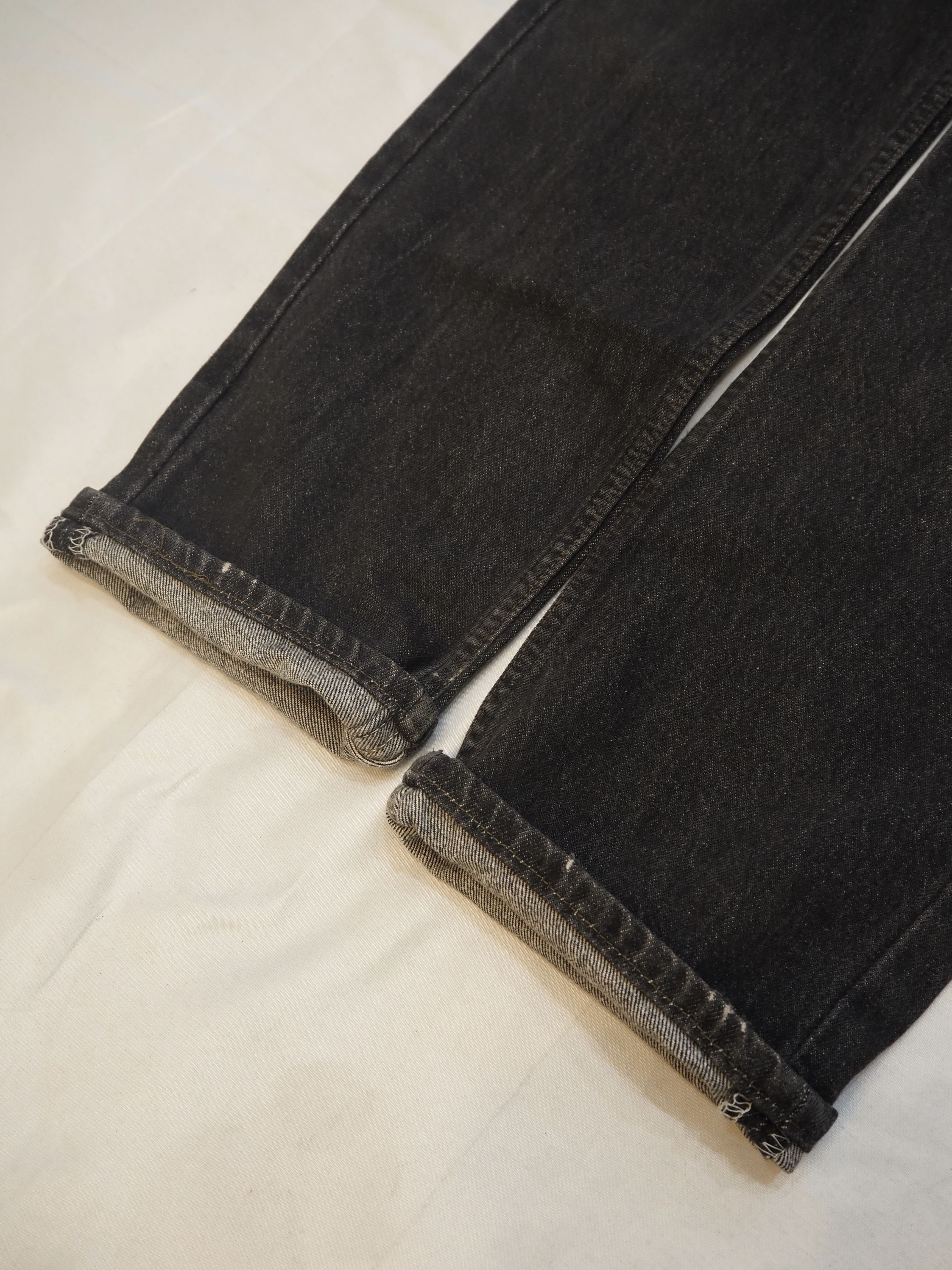 90’s Levi’s 501 Black Denim “先染め" "アメリカ製" の画像 7