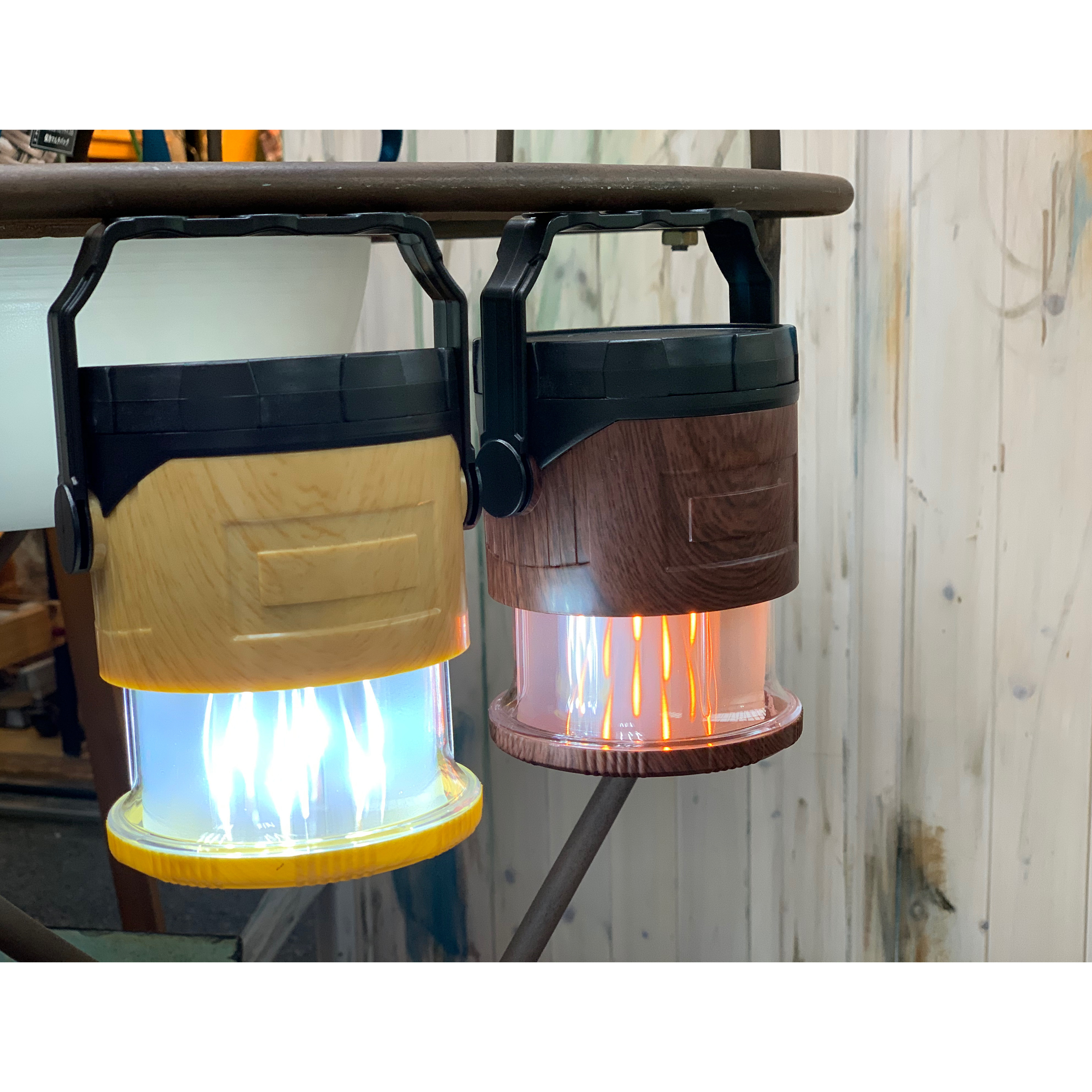 焚き火のような灯りのLED フレイムランタン 暮らし道具と服のお店 Zoo