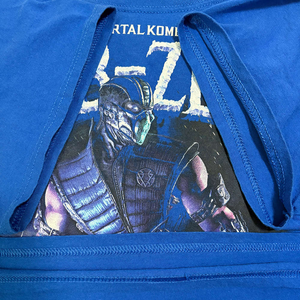 Warner Bros. Games Mortal Kombat（モータルコンバット） SUB ZERO【古着/Tシャツ/格闘ゲーム】
