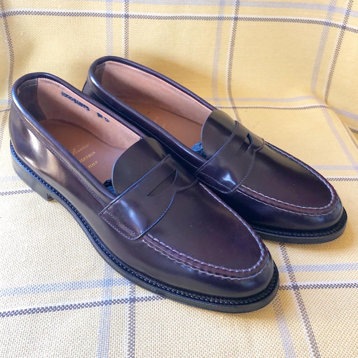 新品 Brooks Brothers アンラインドローファー コードバン 赤茶 Room Style Store 新品 Brooks Brothers アンラインドローファー コードバン 赤茶 Room Style Store