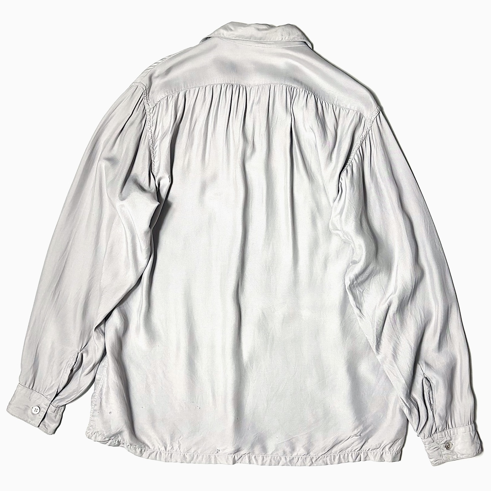 Vintage 50's【Rich Guild】Open Collar Rayon Shirt の画像 2