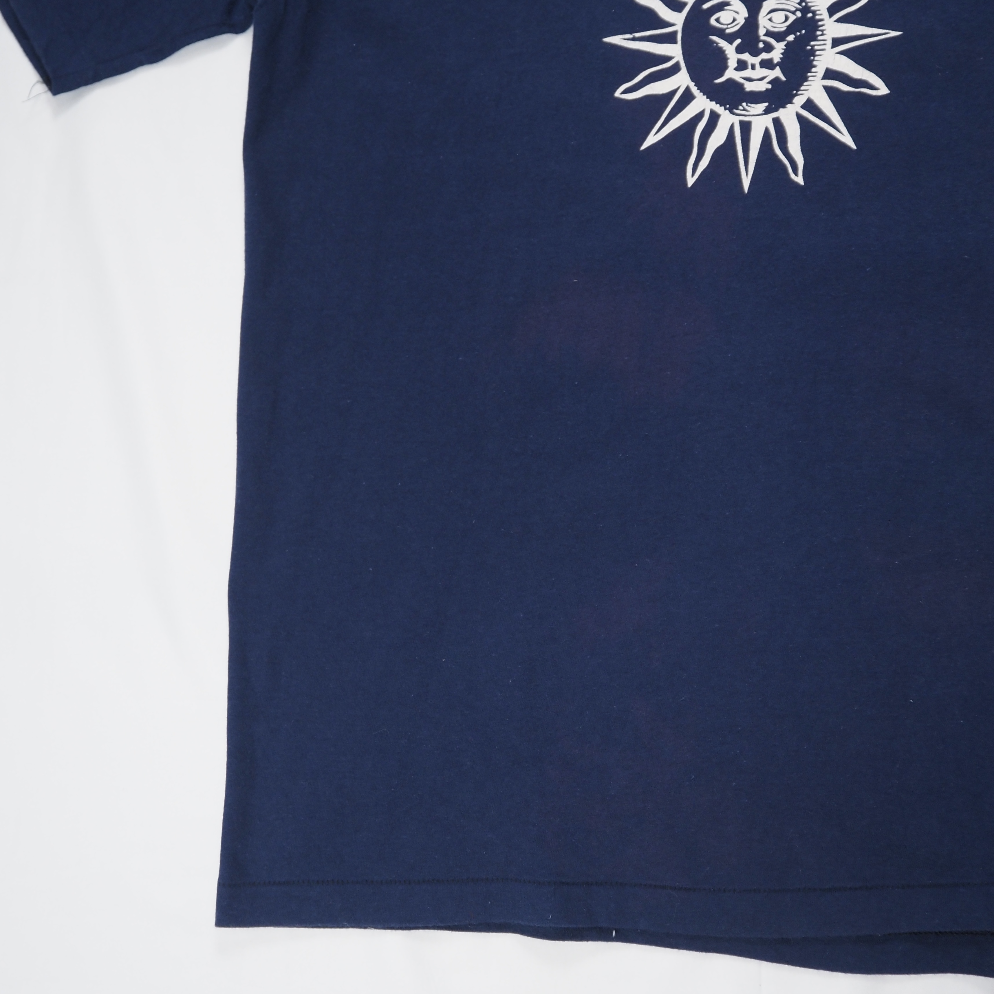90’s Hanes プリントTシャツ オールドイングリッシュ XL ネイビー の画像 6
