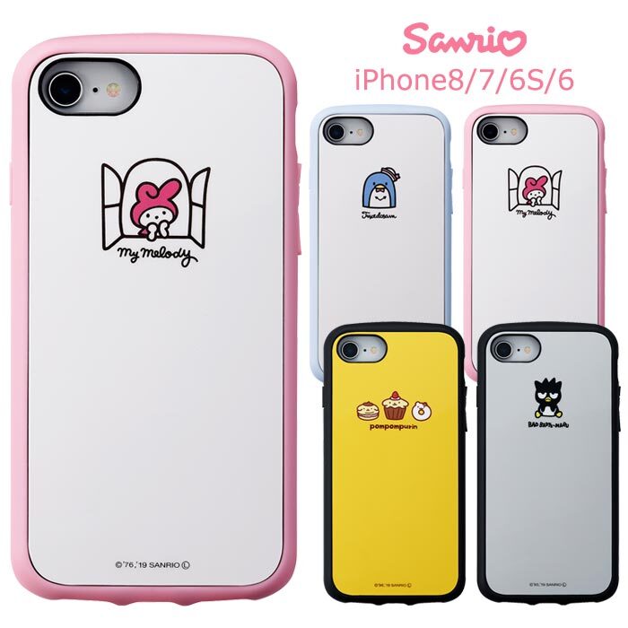 Iphone8 7 6s 6 サンリオ キャラクター 耐衝撃 Ijoy ケース ポチャッコ シナモロール タキシードサム バッドばつ丸 Stars Iphone8 7 6s 6 サンリオ キャラクター 耐衝撃 Ijoy ケース ポチャッコ シナモロール タキシードサム バッドばつ丸 Stars