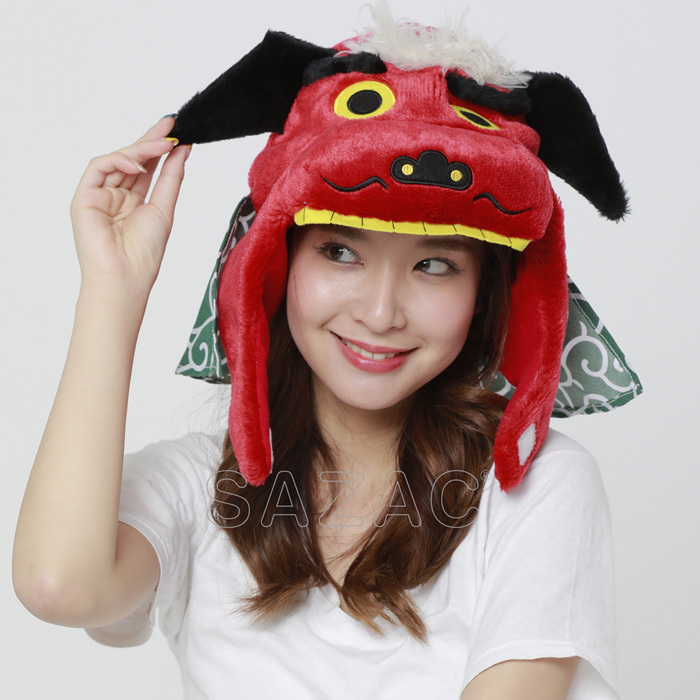 獅子舞 被り物 かぶりもの 被りもの キャラクター グッズ かわいい 獅子頭 お正月飾り お正月装飾 店舗飾り お正月 初正月 縁起物 アニメ メンズ レディース 男女兼用 ヘッド 帽子 頭 コスプレ コス コスチューム ハロウィン衣装 仮装 文化祭 忘年会 運動会 面白 S Sz 6h813