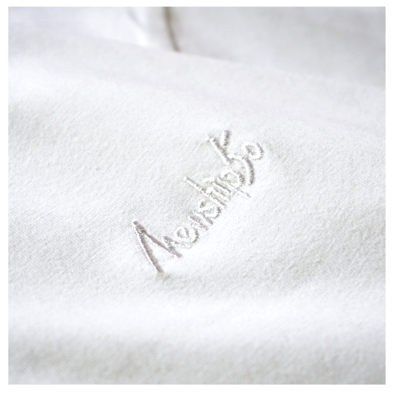 BASIC LOGO 019 S/S CT <White×White> - 画像2