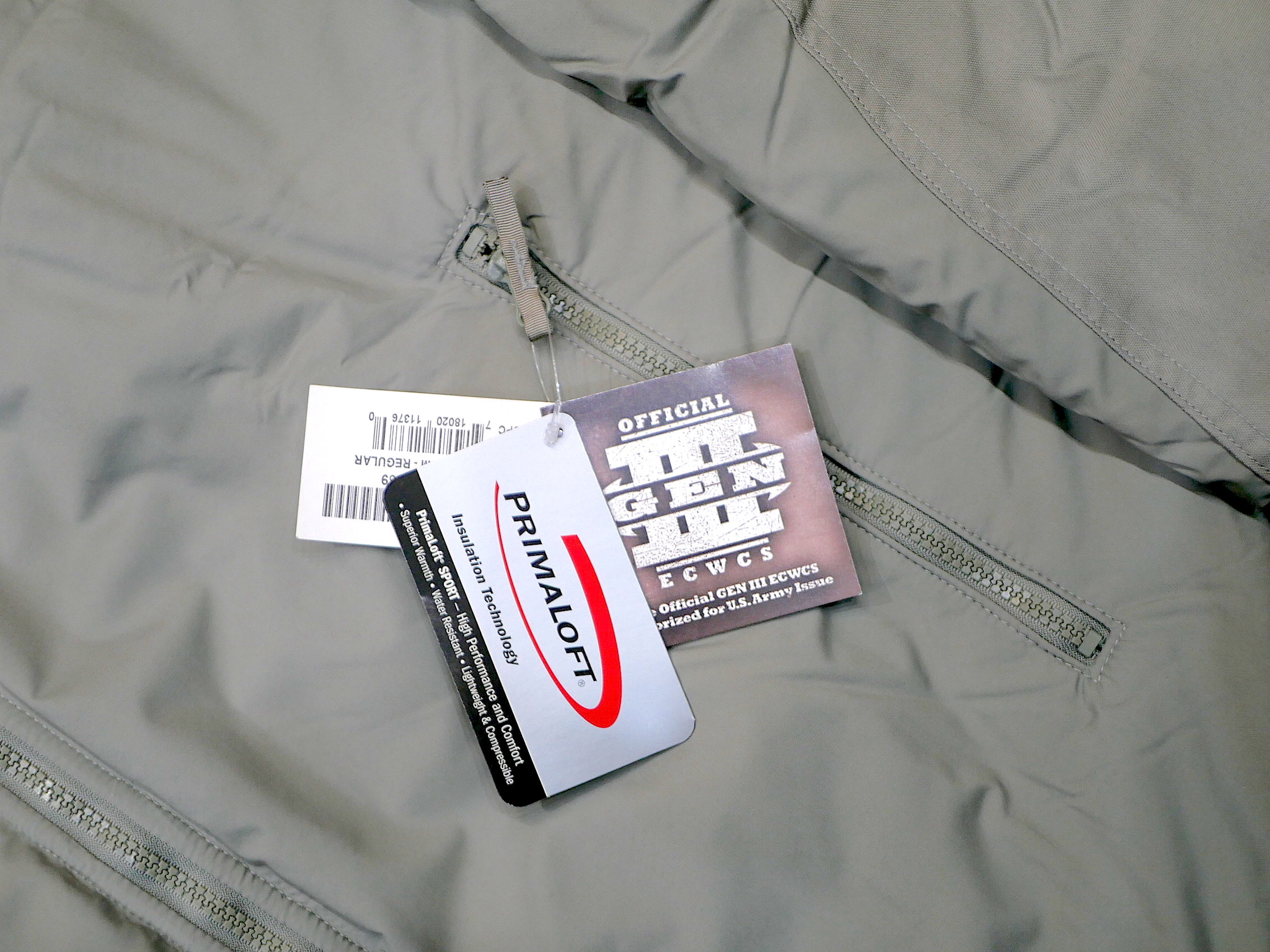 Ecwcs Level7 Primaloft Parka St Valley House セントバレーハウス Ecwcs Level7 Primaloft Parka St Valley House セントバレーハウス